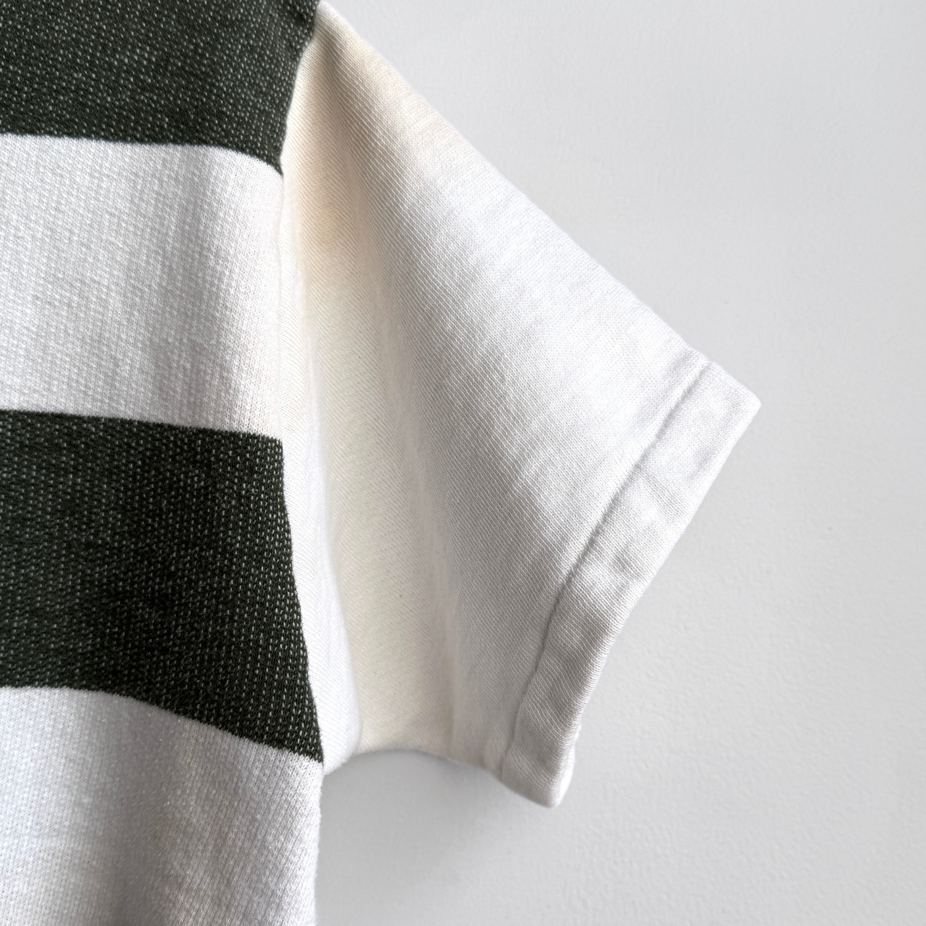 1950s Striped Short Sleeve Sweatshirt  - Shop ThreadCount Vintage Co.