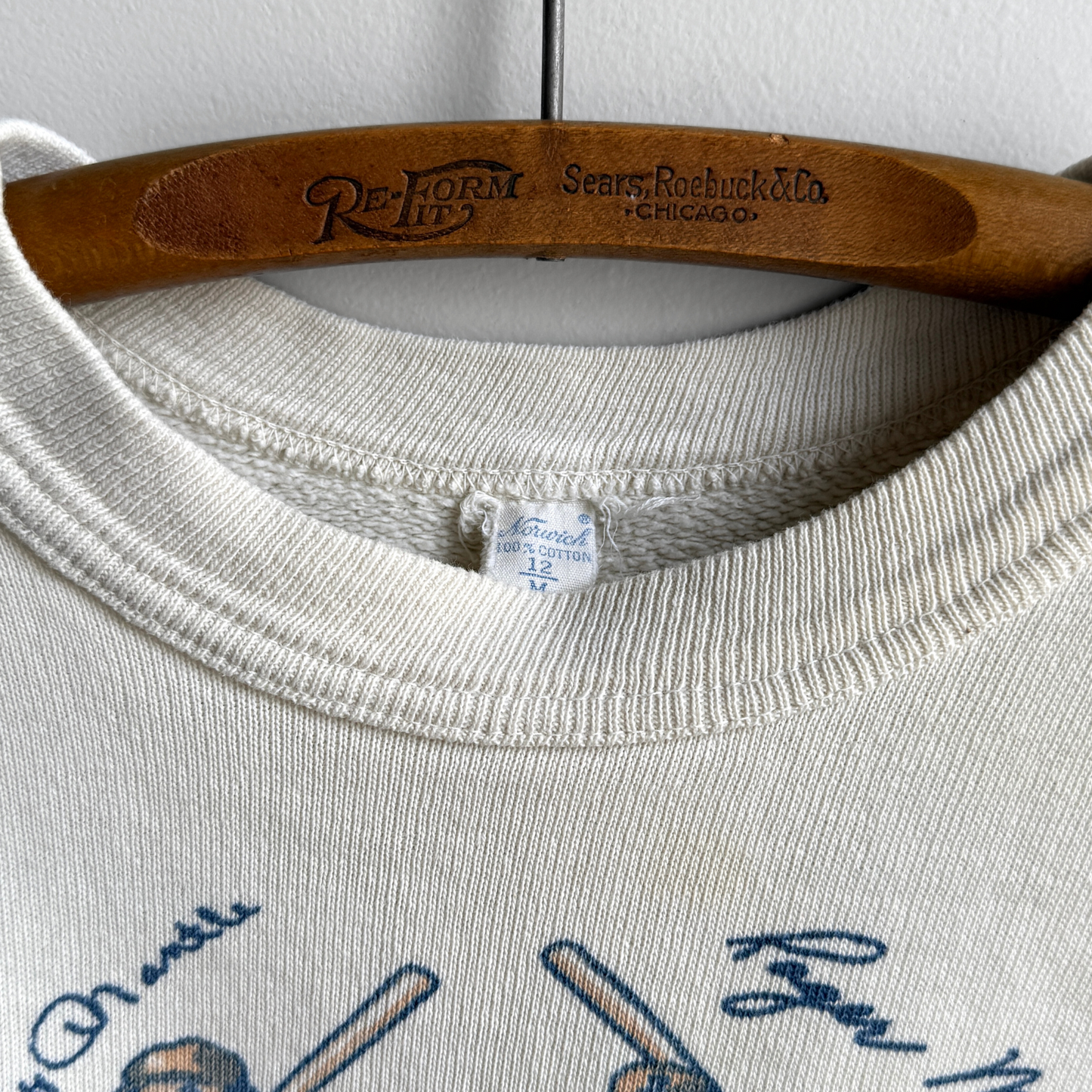 Vintage 1960s Mickey Mantle & Roger Maris New York Yankees Souvenir Sweatshirt - Shop ThreadCount Vintage Co.