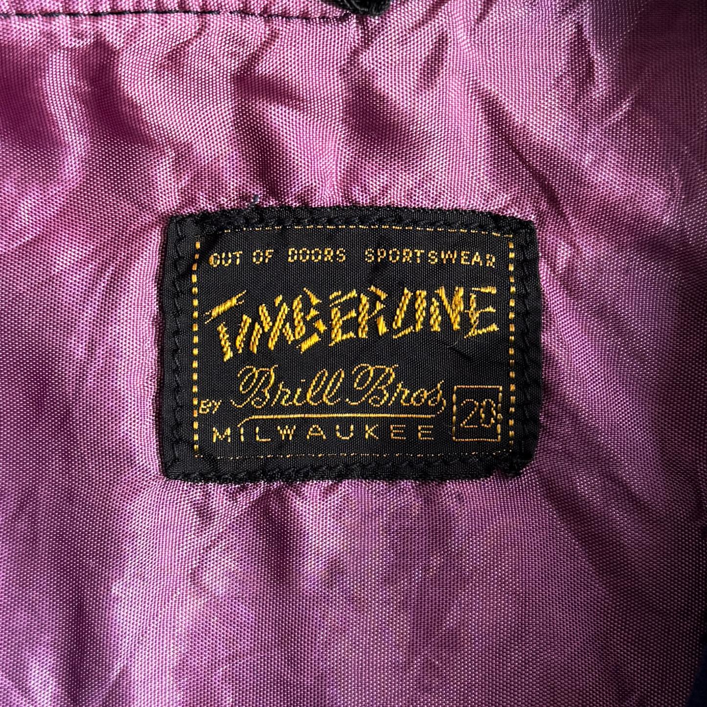 Vintage 1950s Chicago White Sox Timberline Cotton Bomber Jacket - Shop ThreadCount Vintage Co.