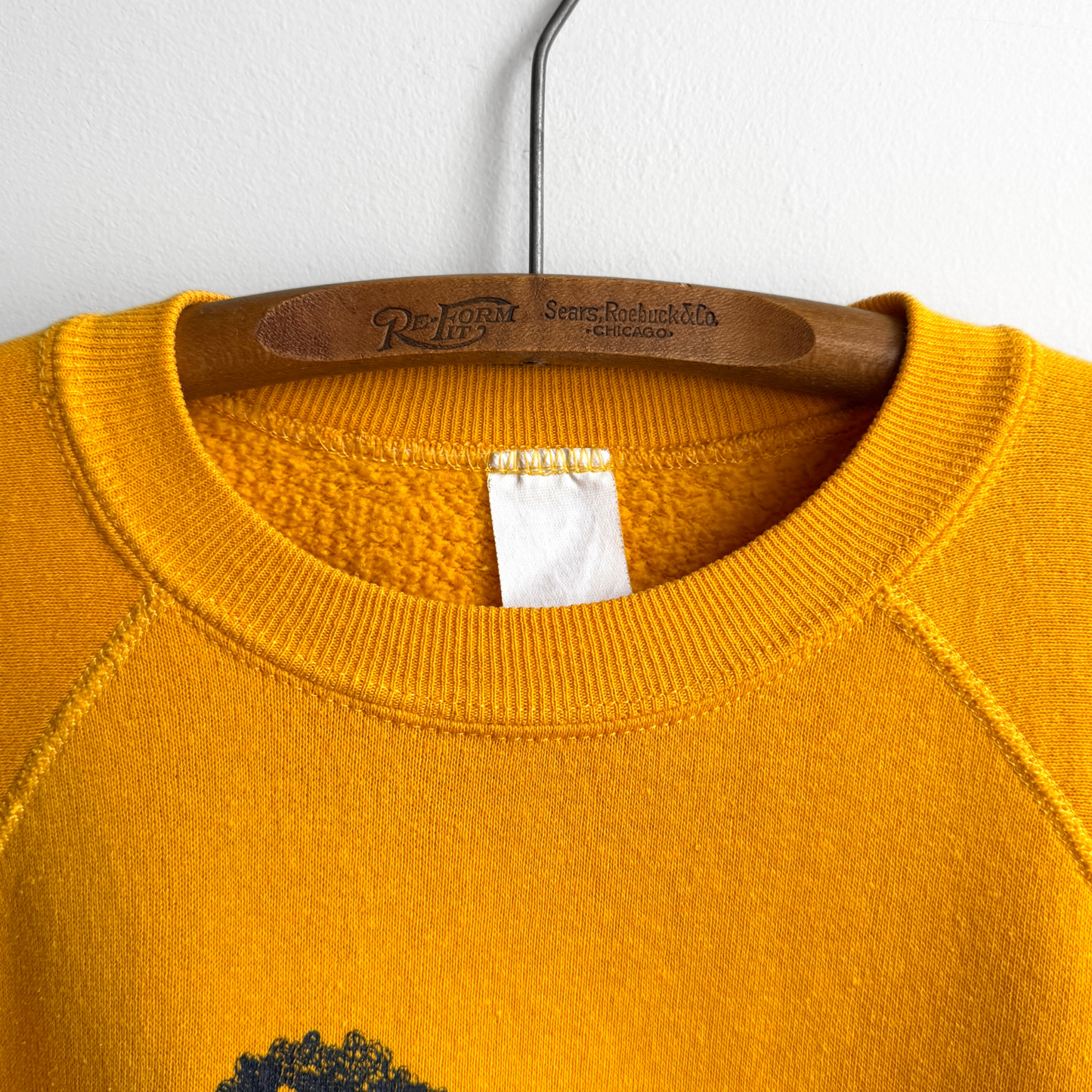 Vintage 1980s Mississippi Belle Yellow Crewneck Sweatshirt - Shop ThreadCount Vintage Co.