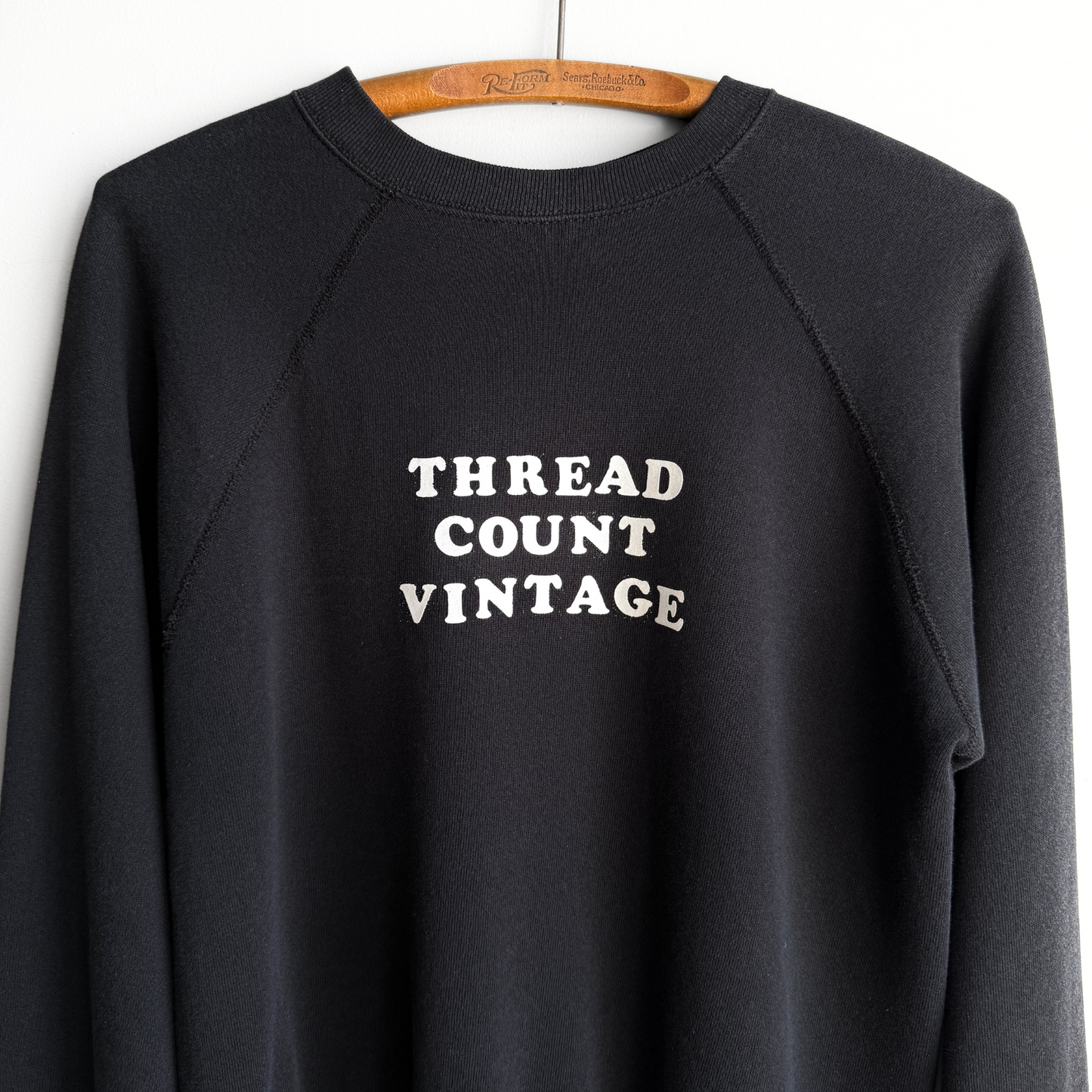 Vintage 1980s ThreadCount Vintage Store Iron-On Sweatshirt - Shop ThreadCount Vintage Co.