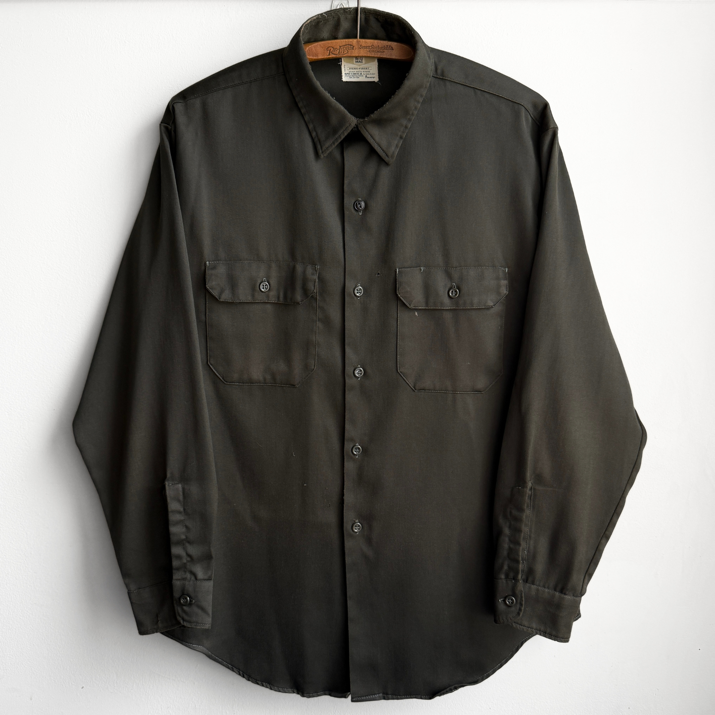 Vintage 1970s Big Mac Penn-Prest Super Klondike Work Shirt - Shop ThreadCount Vintage Co.