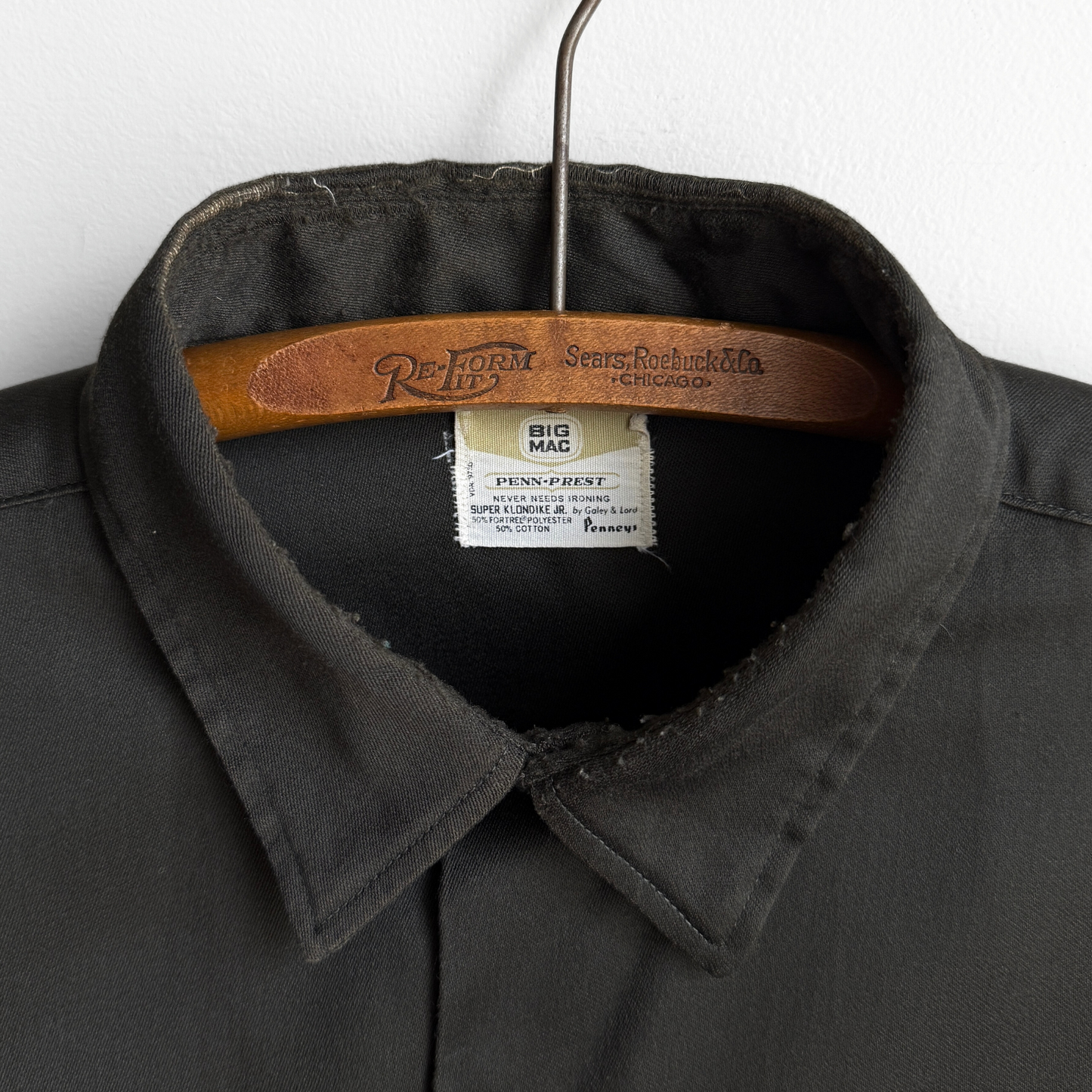 Vintage 1970s Big Mac Penn-Prest Super Klondike Work Shirt - Shop ThreadCount Vintage Co.