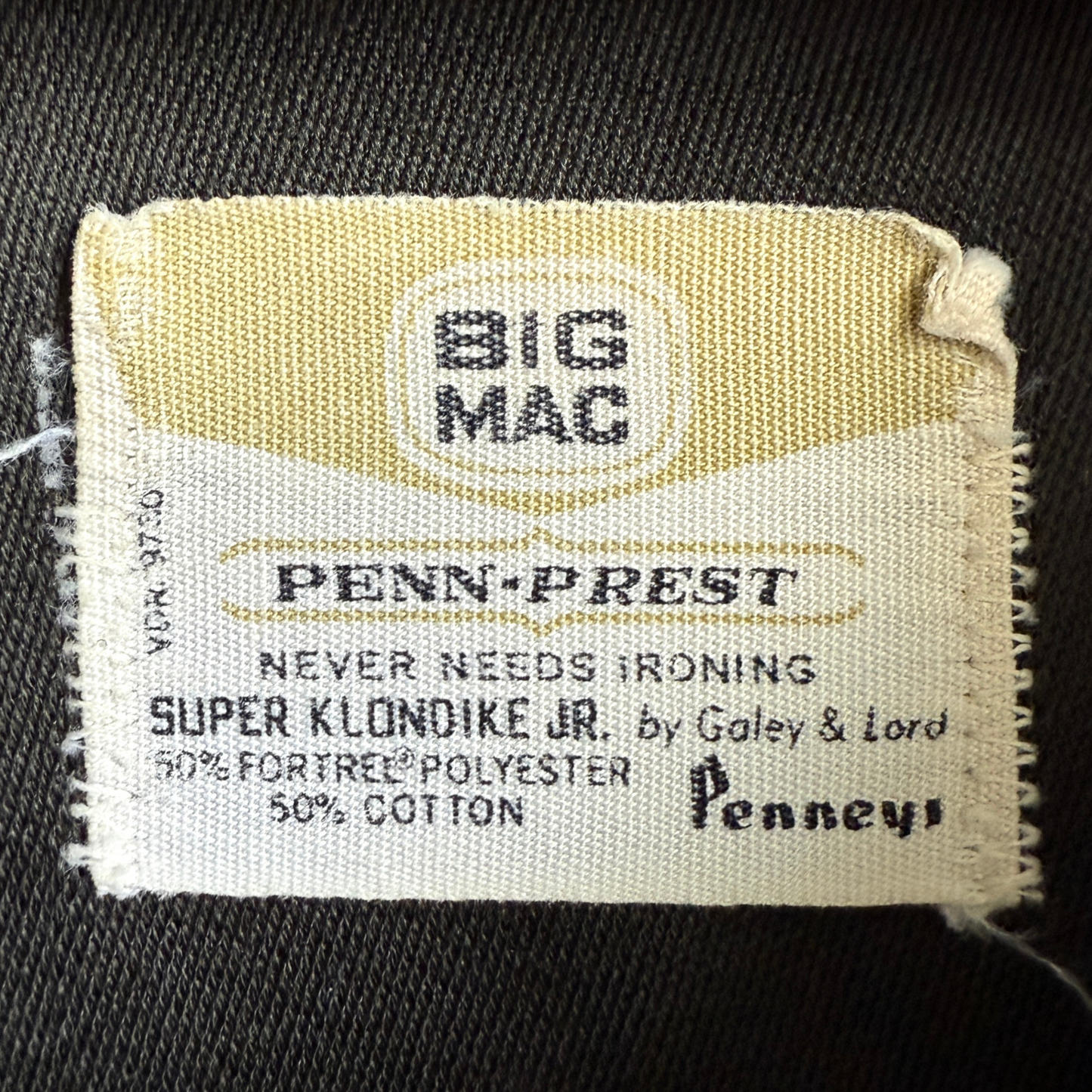 Vintage 1970s Big Mac Penn-Prest Super Klondike Work Shirt - Shop ThreadCount Vintage Co.