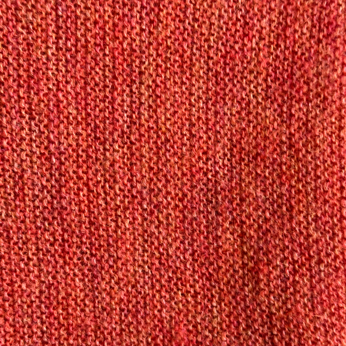 1960s Orange Zefkrome Acrylic Knit Cardigan - Shop ThreadCount Vintage Co.