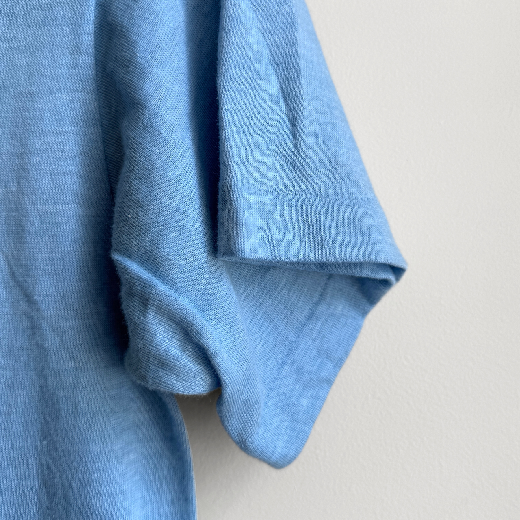 1970s Super Me Blue Graphic Tee  - Shop THREADCOUNT Vintage Co.