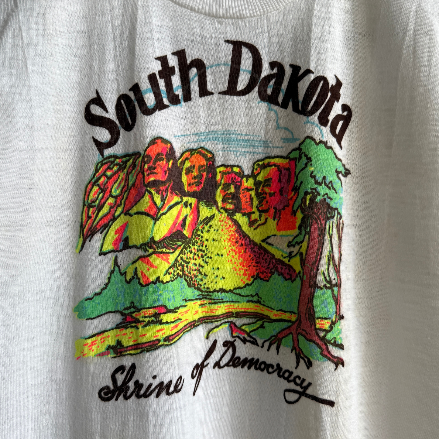 1960s South Dakota Shrine of Democracy Graphic Tee