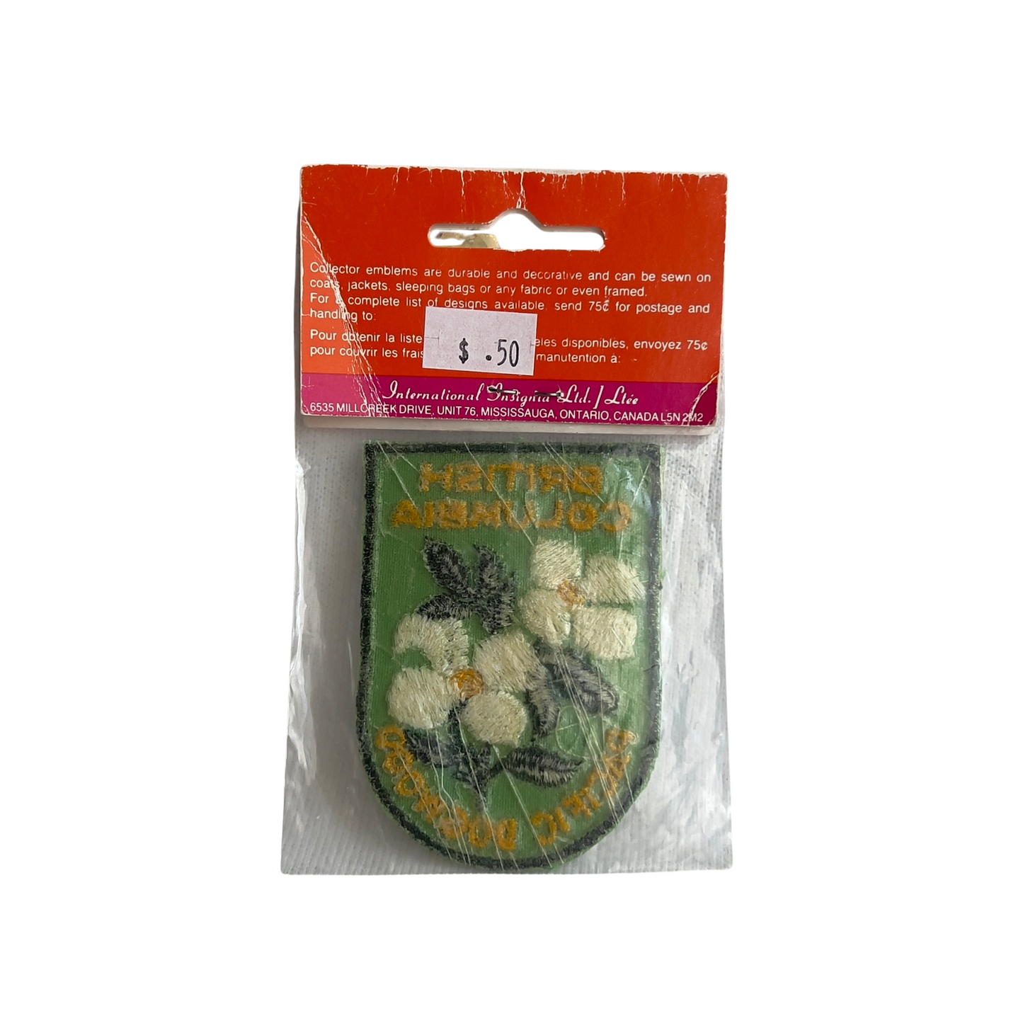1970s British Columbia Pacific Dogwood Patch