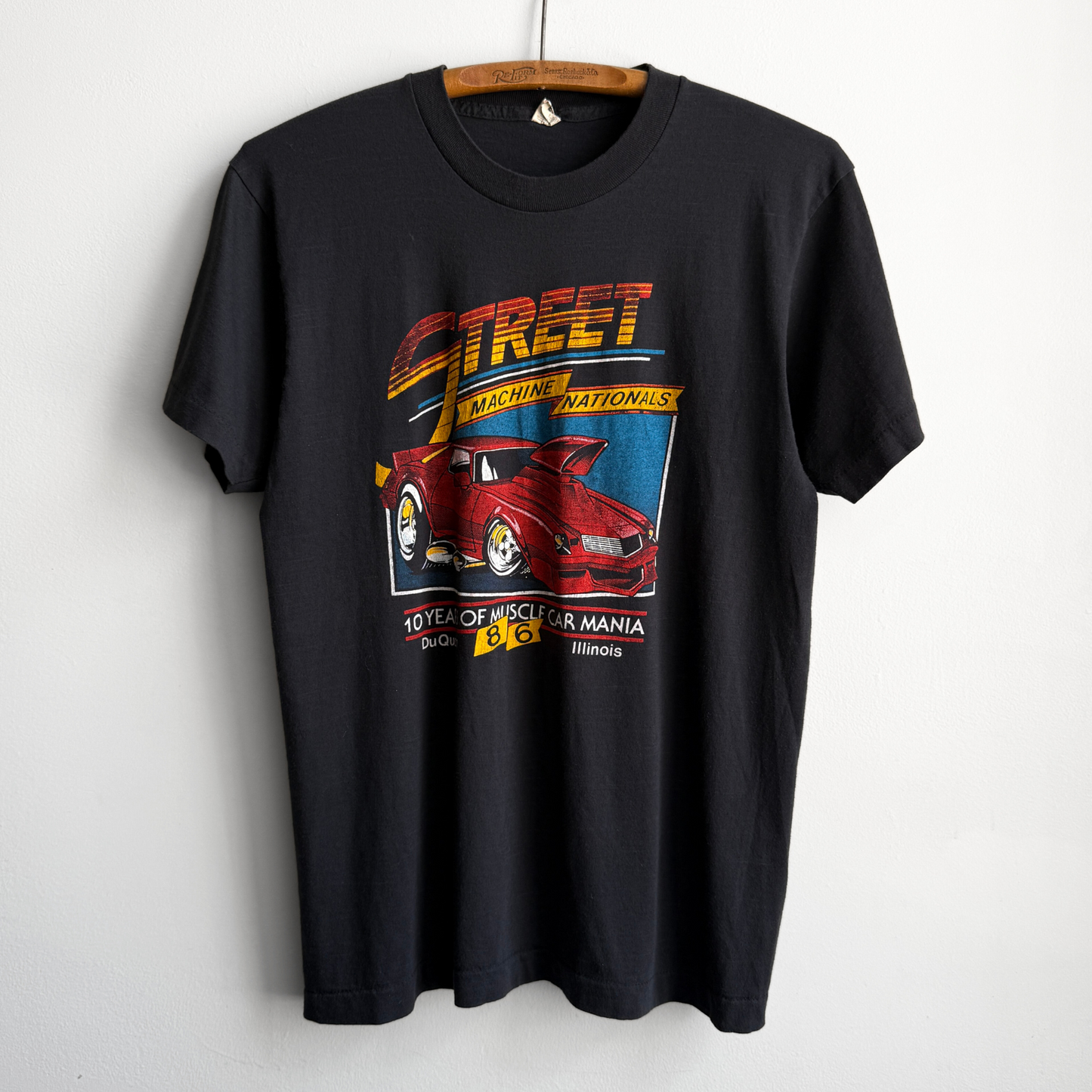 1986 Street Machine Nationals Muscle Car Mania Graphic Tee