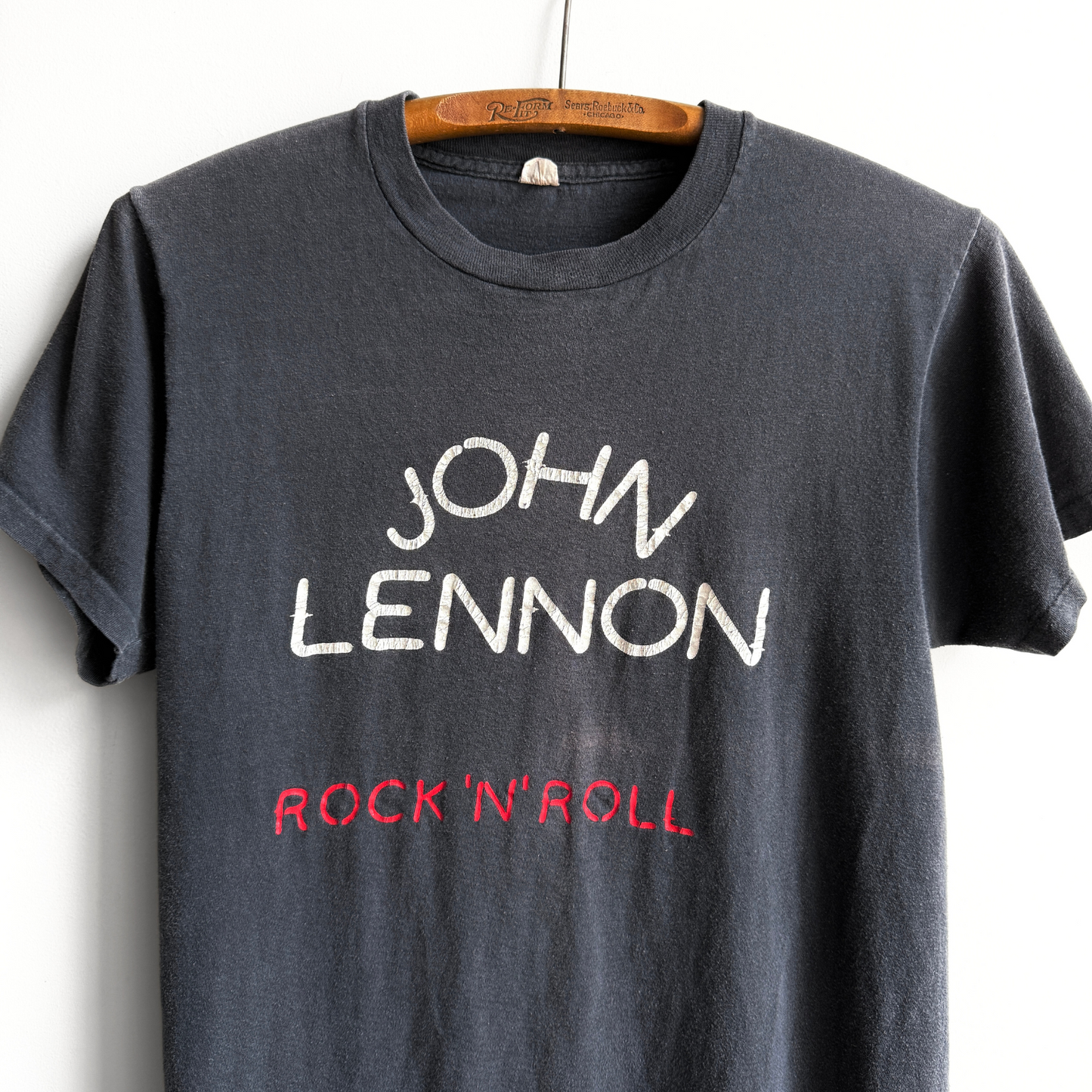 1970s John Lennon Rock 'N' Roll Graphic Tee