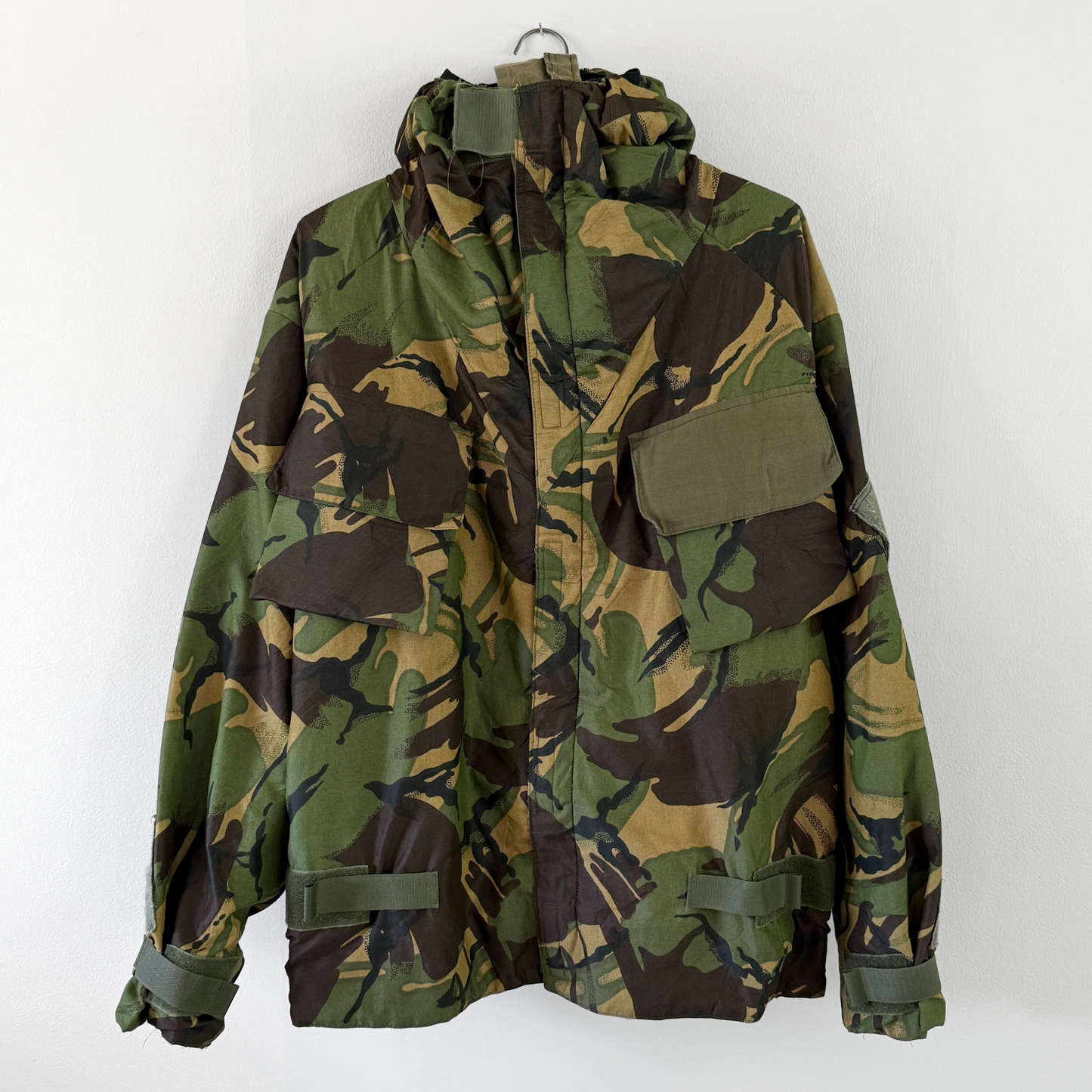 1980s British Military Camouflage Protective Smock Jacket
