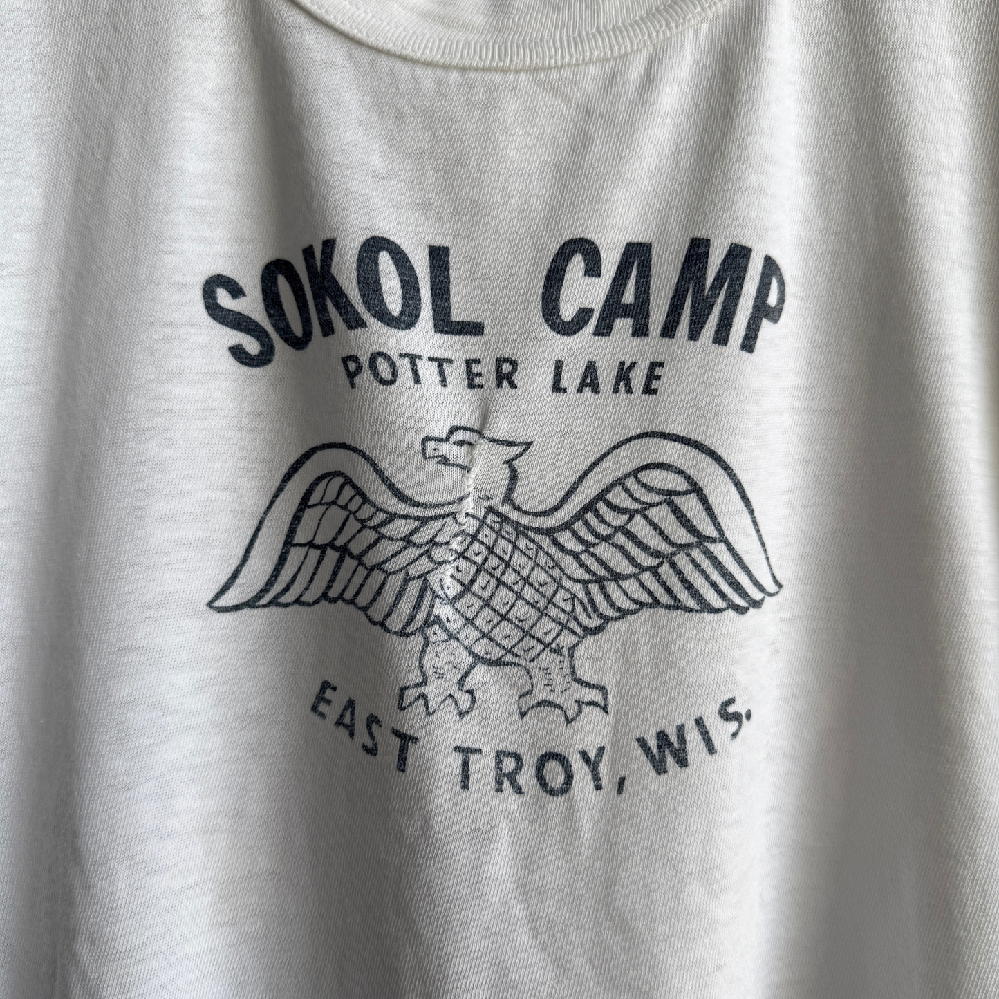 1960s Sokol Camp Potter Lake Wisconsin Graphic Tee