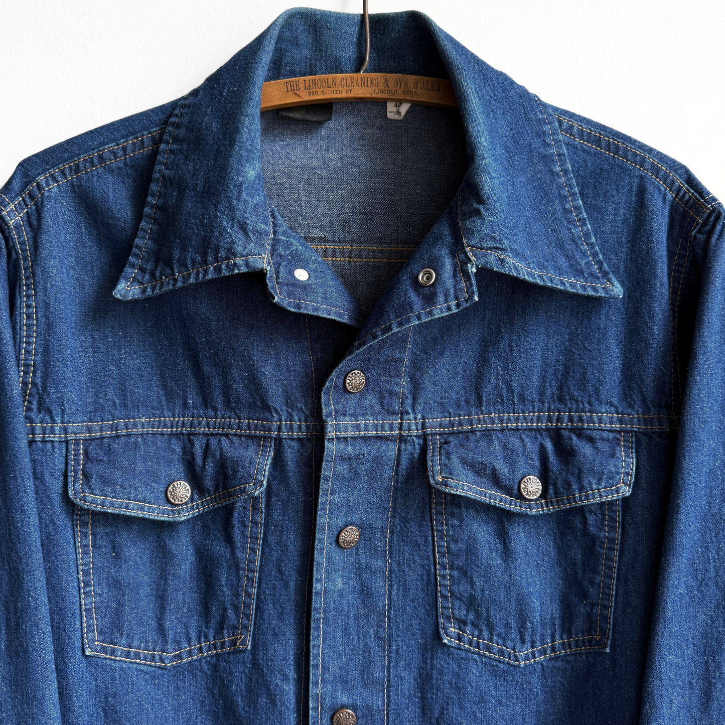 1960s Western Wear Selvedge Denim Trucker Jacket