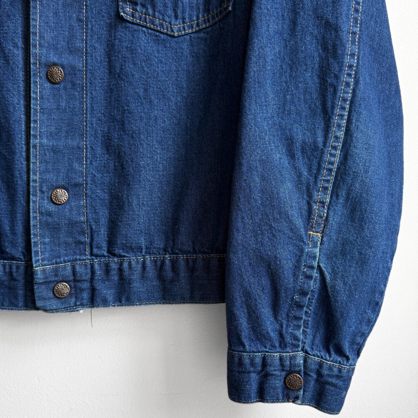 1960s Western Wear Selvedge Denim Trucker Jacket