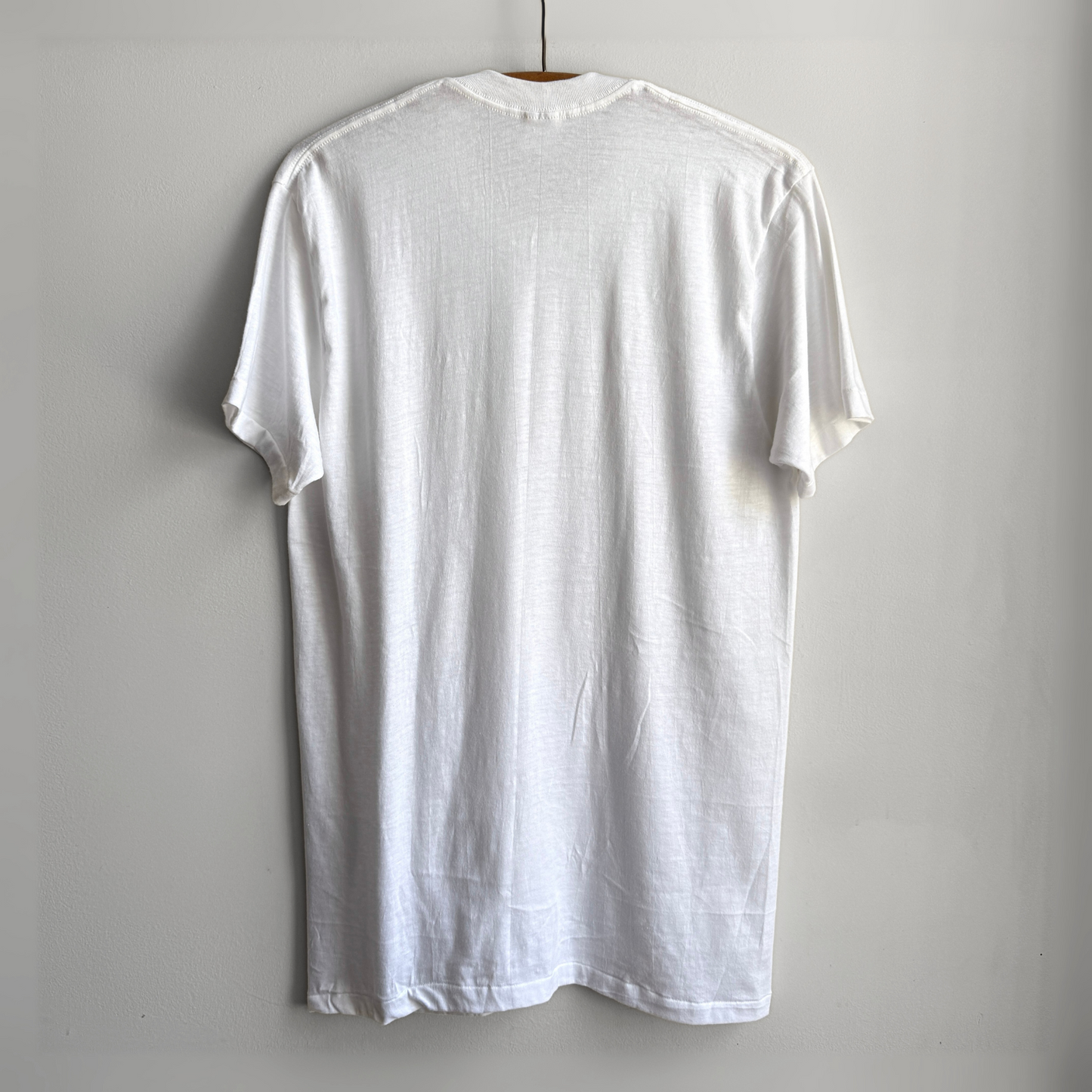 1980s Blank White Undershirt Tee