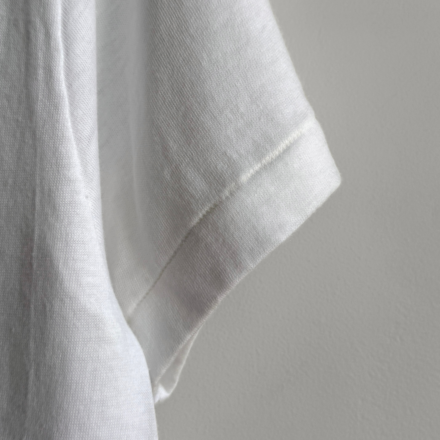 1980s Blank White Undershirt Tee