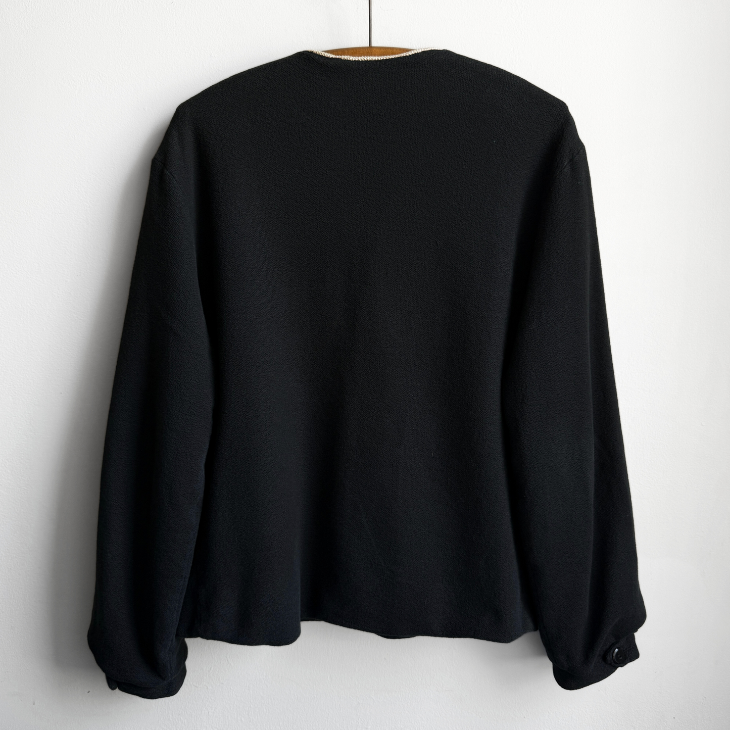 1960s Oakbrook Sportswear Black Cardigan Jac