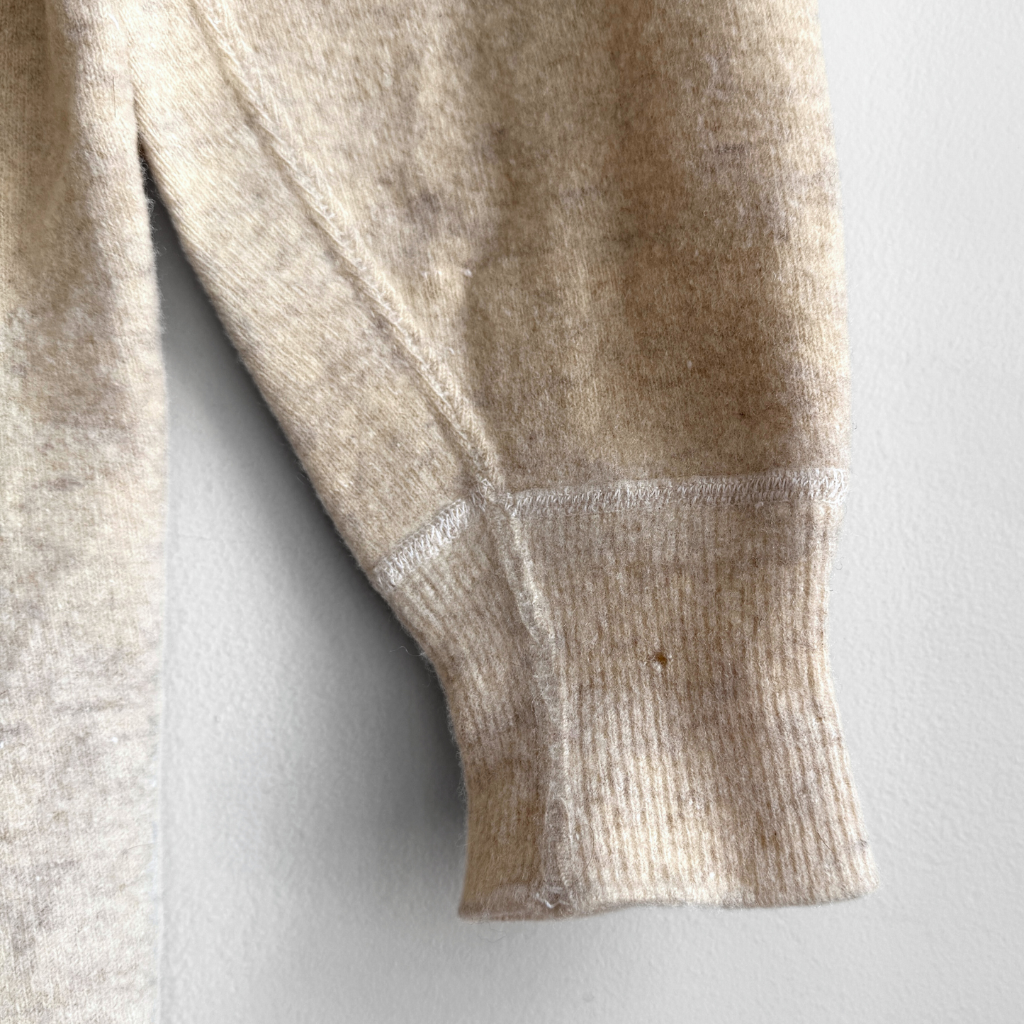 1940s Pilgrim Wool Henley Thermal