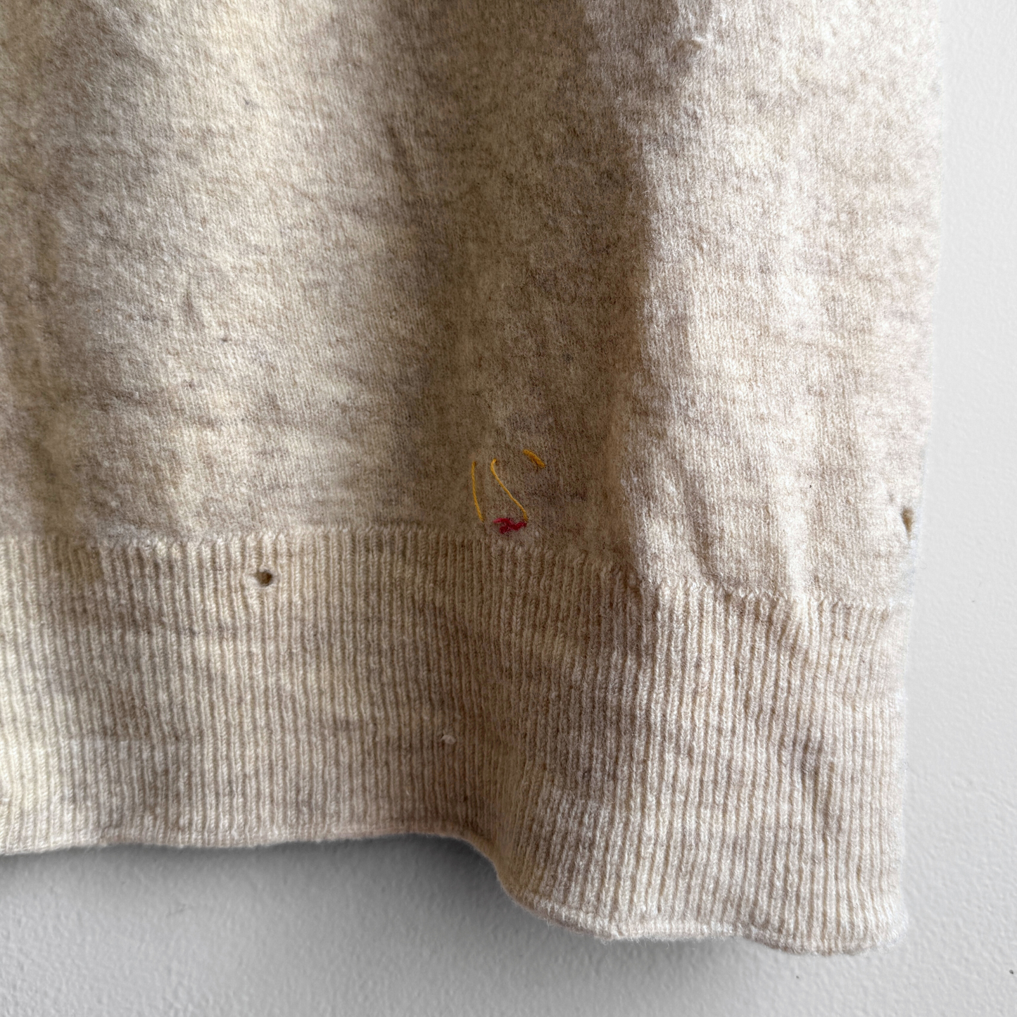 1940s Pilgrim Wool Henley Thermal