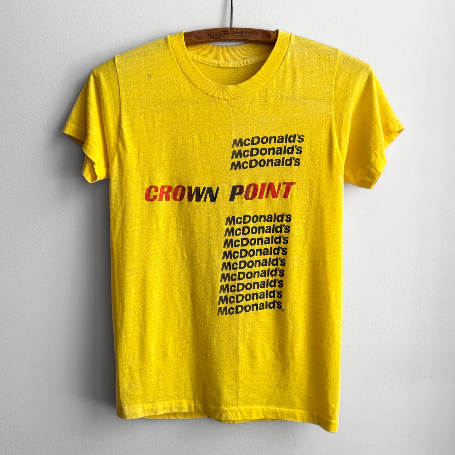 1980s McDonald's Crown Point Indiana Graphic Tee