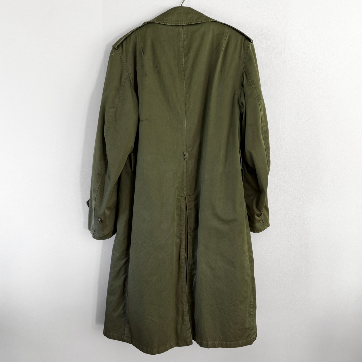 1950s U.S. Army OG 107 Heavy Overcoat