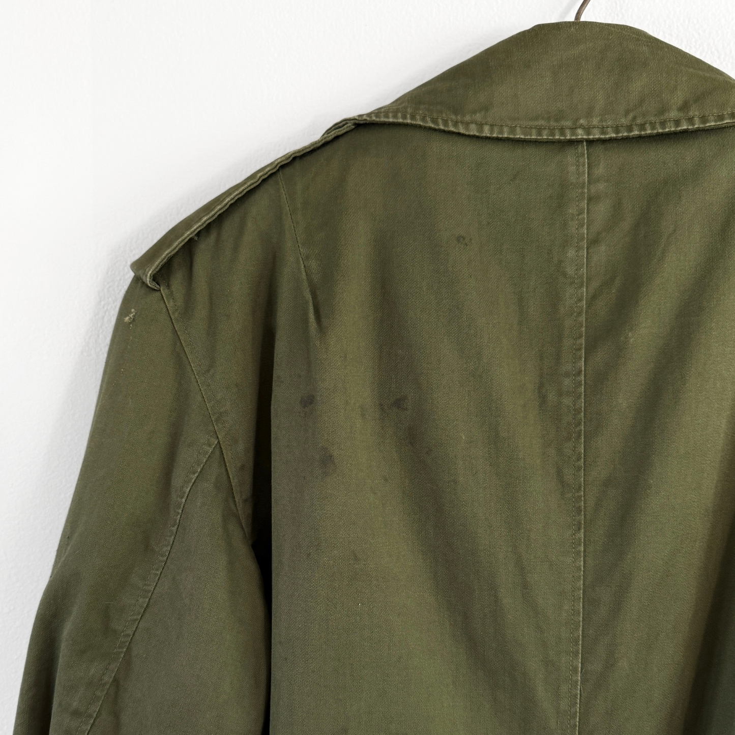 1950s U.S. Army OG 107 Heavy Overcoat