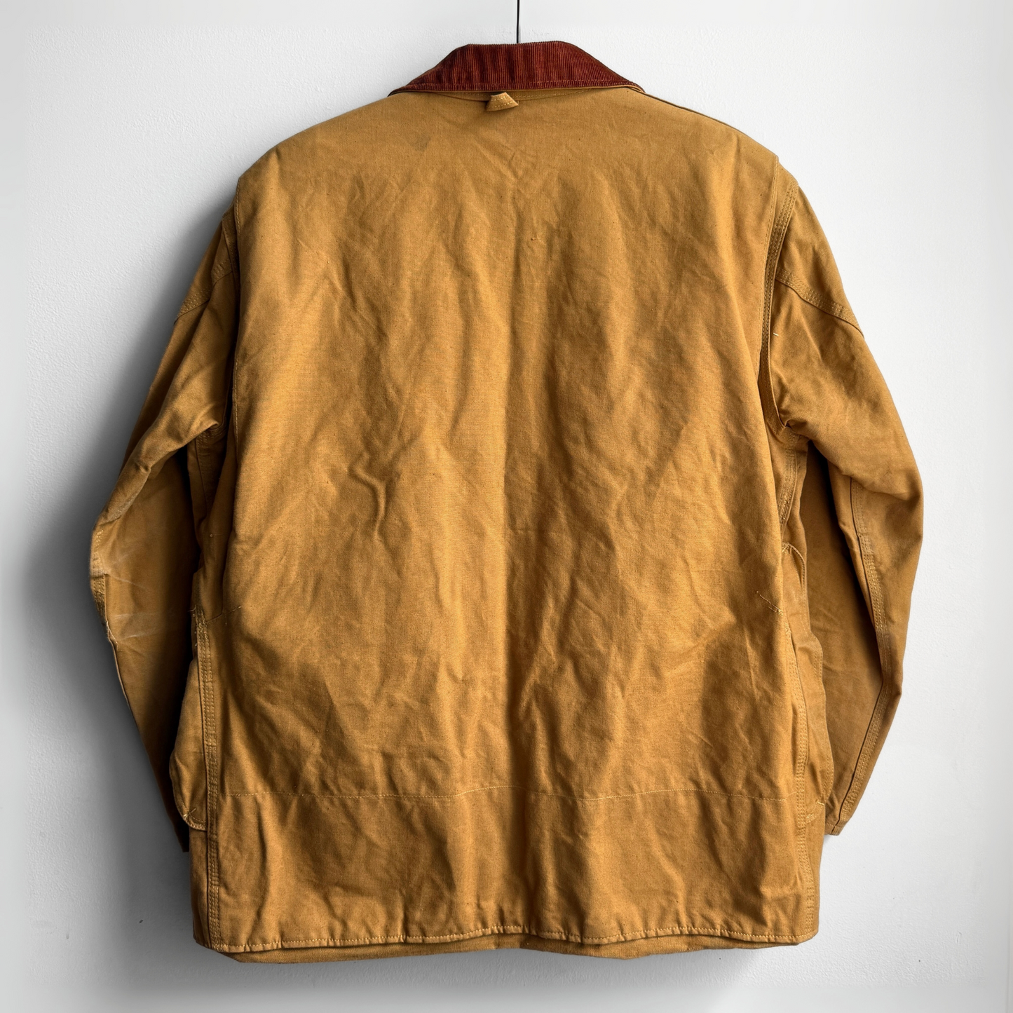 1960s Tan Flannel Lined Canvas Hunting Jacket