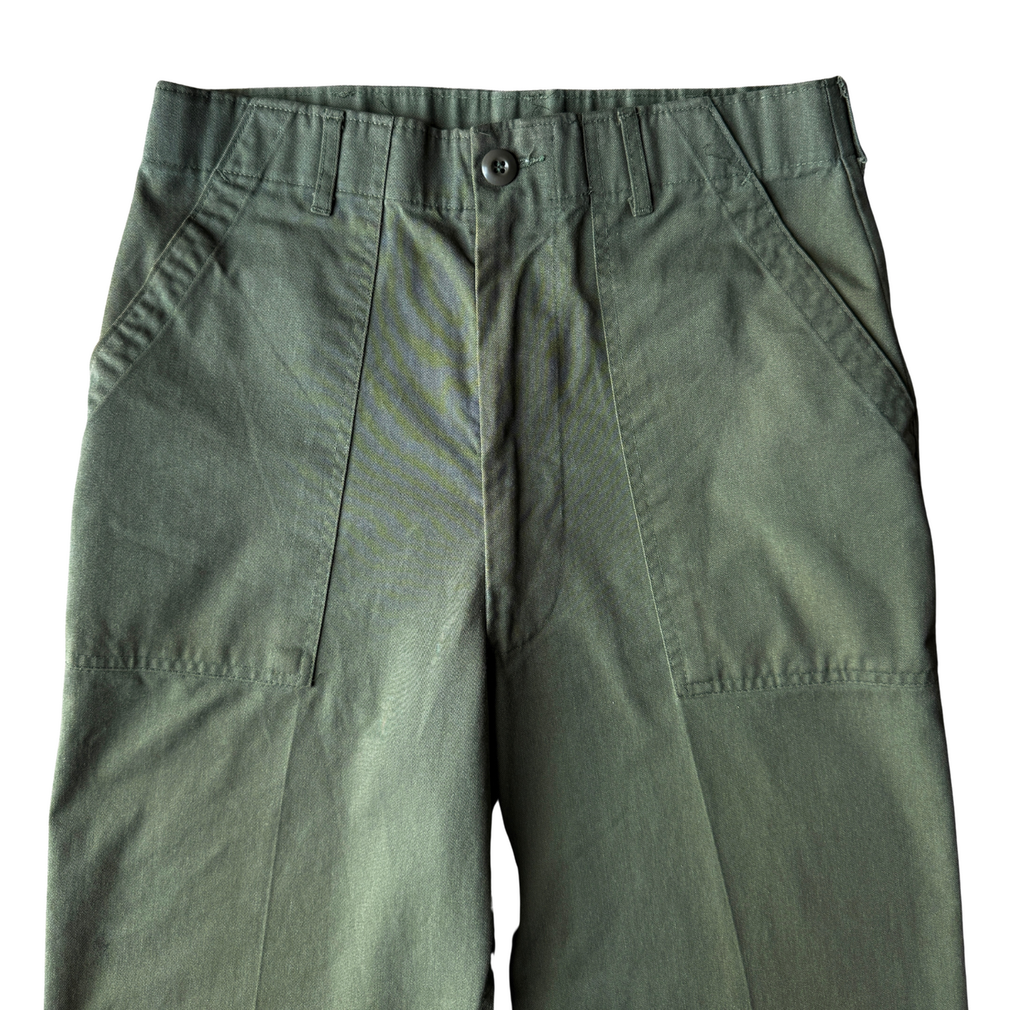 1970s U.S. Army OG 507 Durable Utility Pants (30)