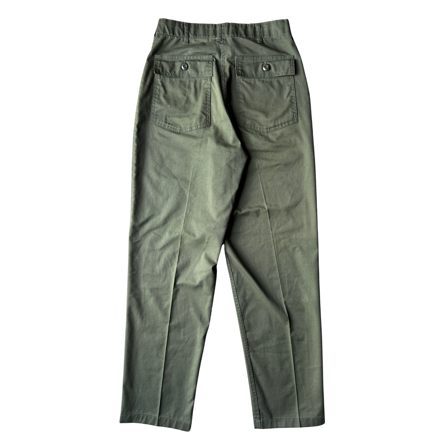 1970s U.S. Army OG 507 Durable Utility Pants (30)
