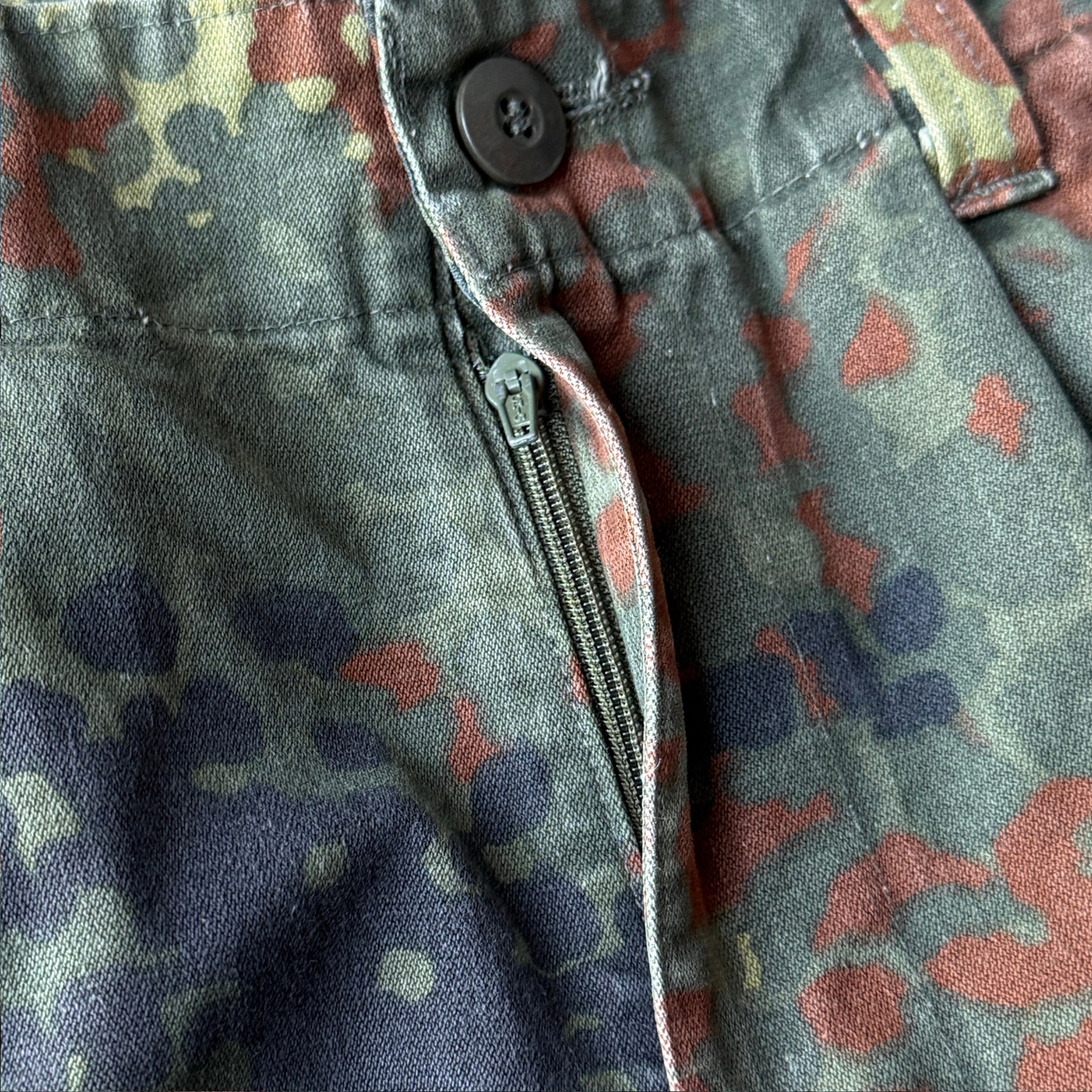 1980s German Bundeswehr Flecktarn Utility Pants (32)