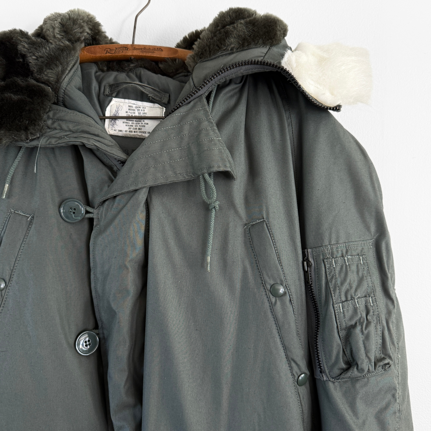 1980s U.S. Air Force Type N-3B Extreme Cold Weather Parka