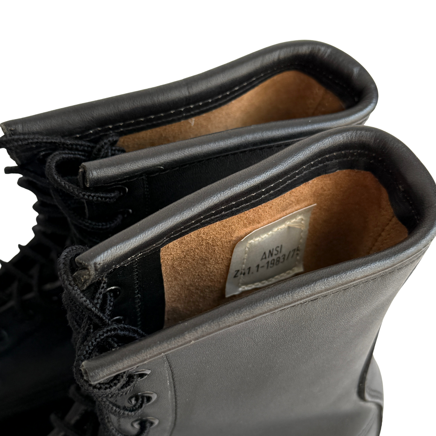 1980s U.S. Army Black Biltrite Combat Boots (10)