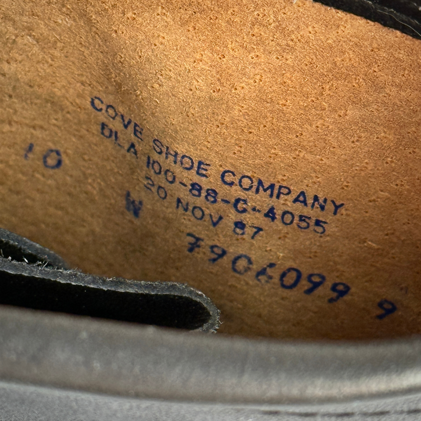 1980s U.S. Army Black Biltrite Combat Boots (10)