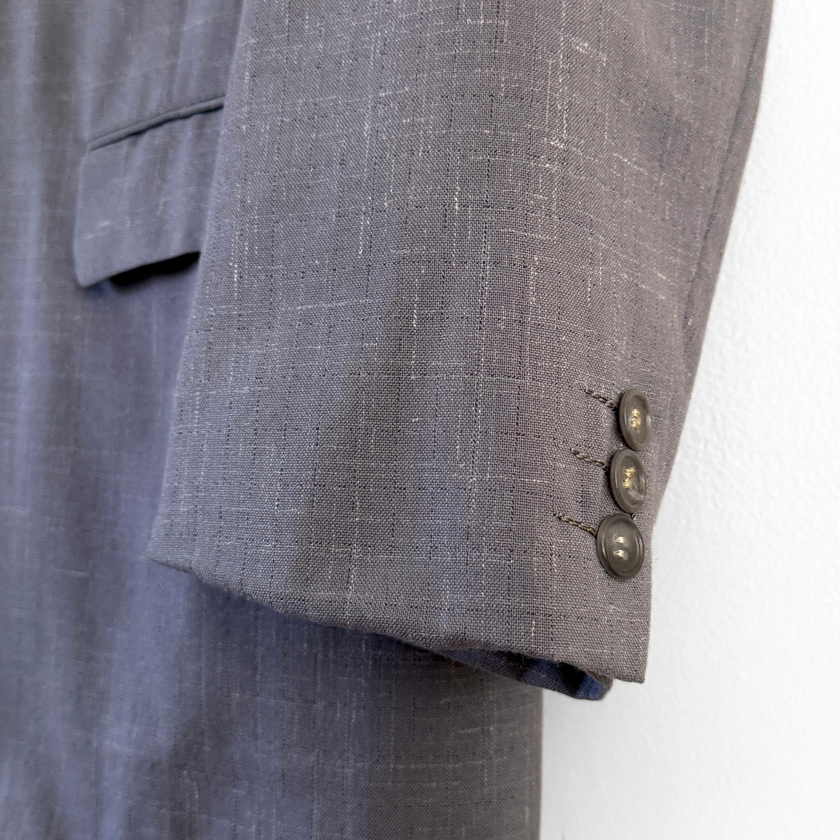 1950s Grey Fleck Pattern Two-Piece Suit