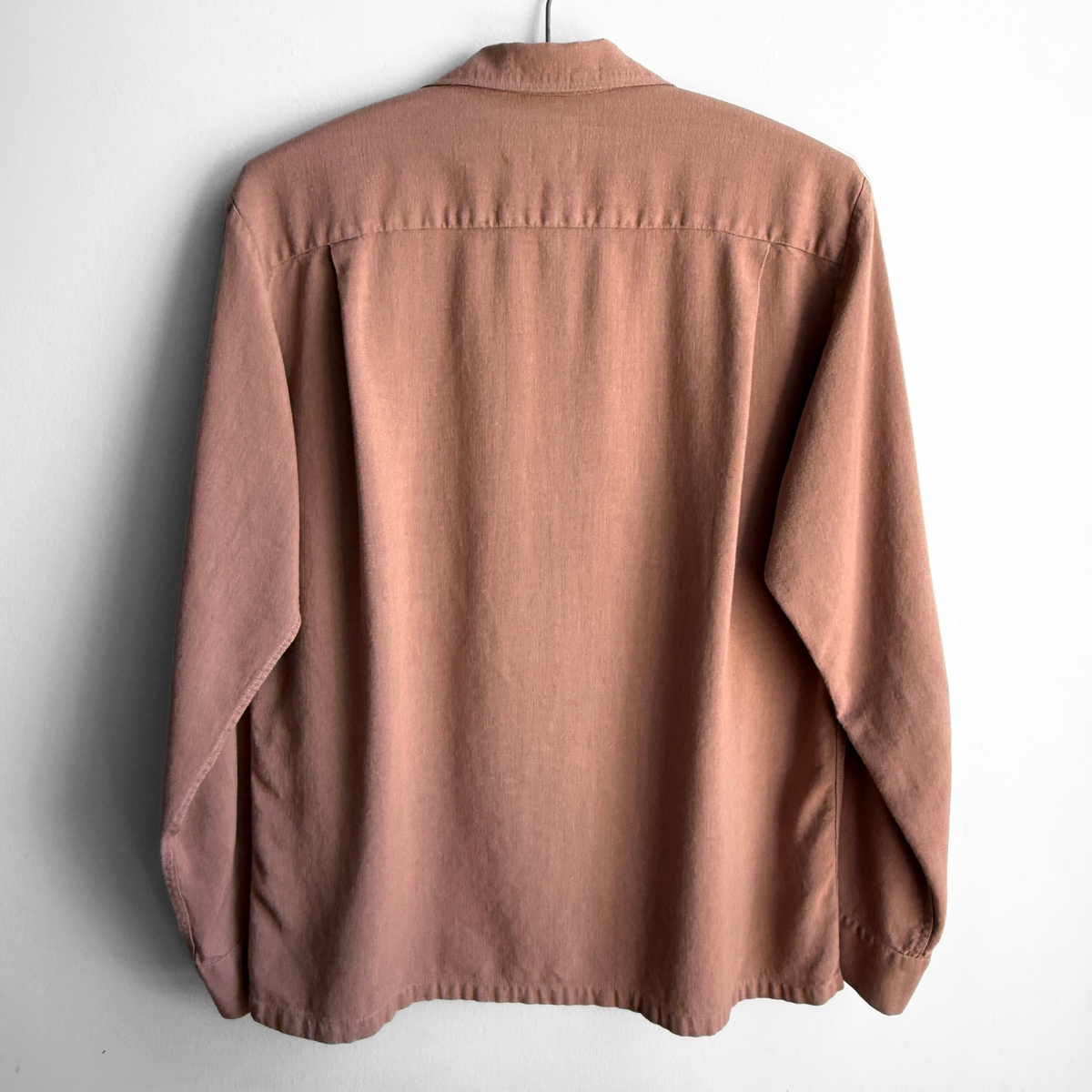 1960s Brown Rayon Shirt