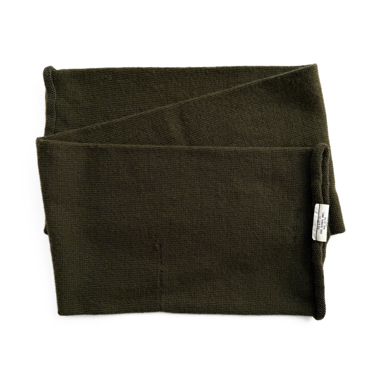 1980s U.S. Army OG 208 Wool Scarf