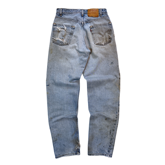 1990s Levi's 550 Distressed Relaxed Fit Denim Jeans (30)