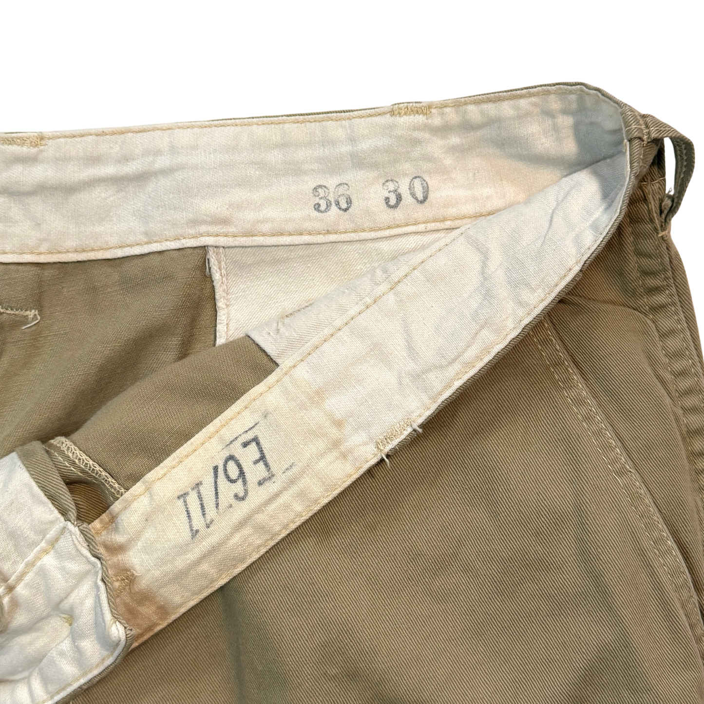 1960s U.S. Air Force Twill Type-1 Chino Pants (35)