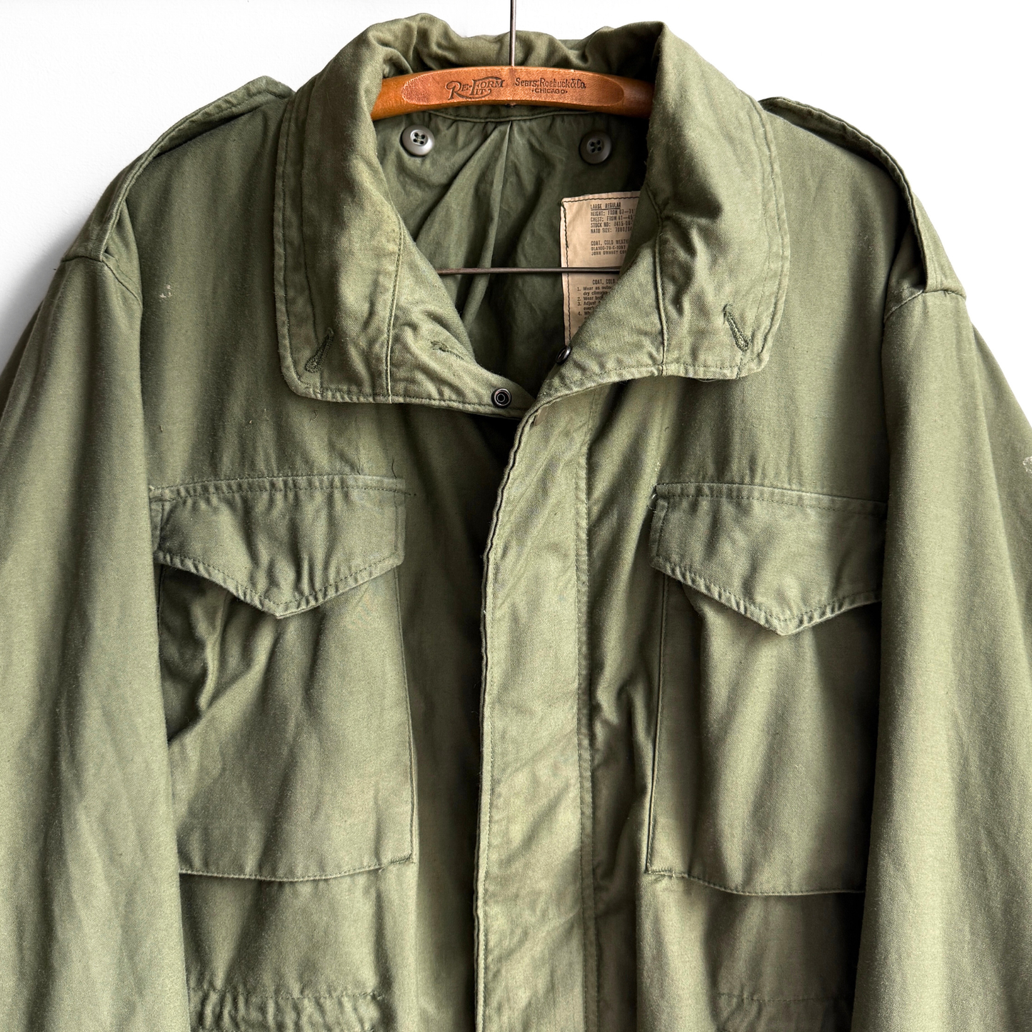 1970s U.S. Army M-65 Cold Weather Field Coat