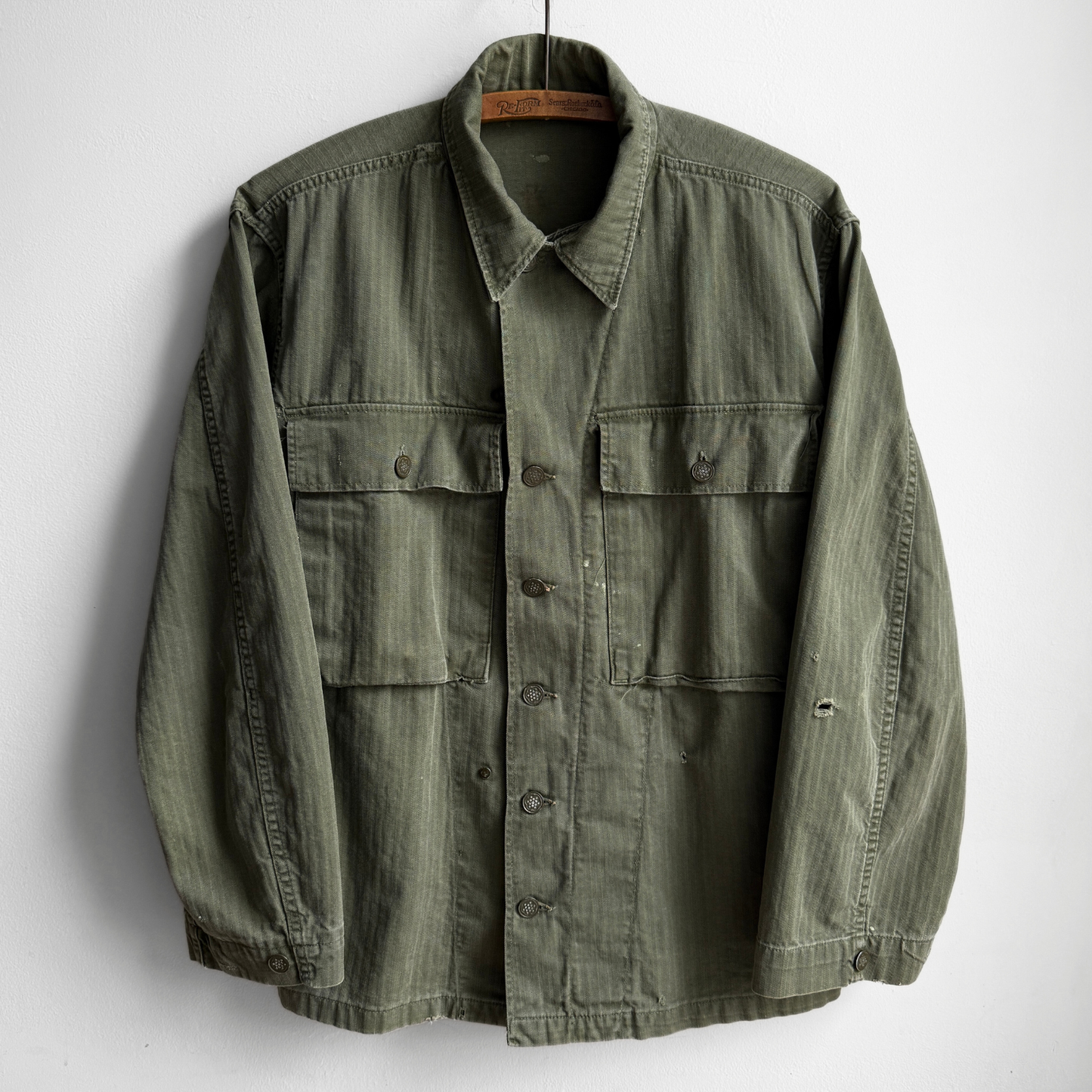 1940s U.S. Army Herringbone Twill 13 Star Jacket