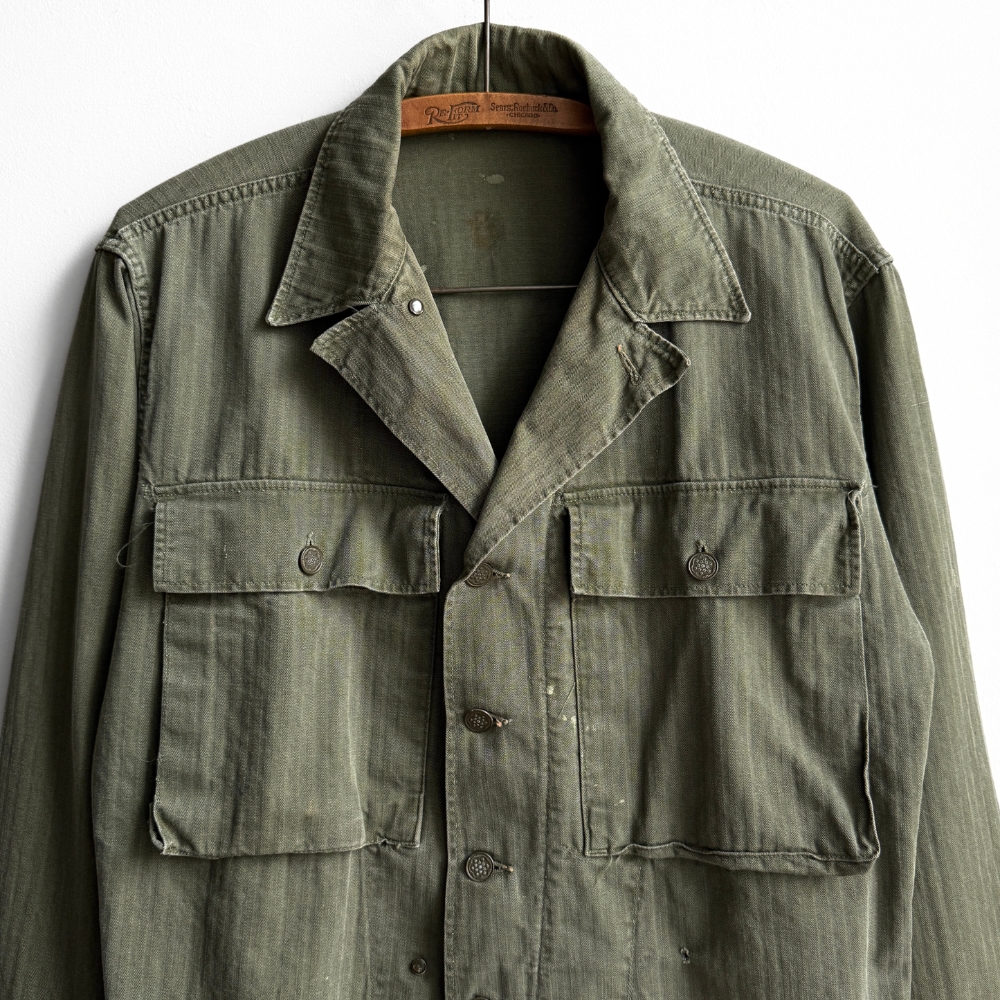 1940s U.S. Army Herringbone Twill 13 Star Jacket