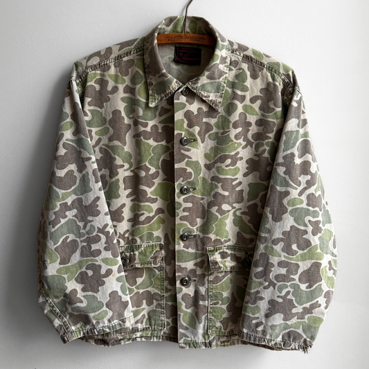 1960s Duck Camouflage Hunting Jacket