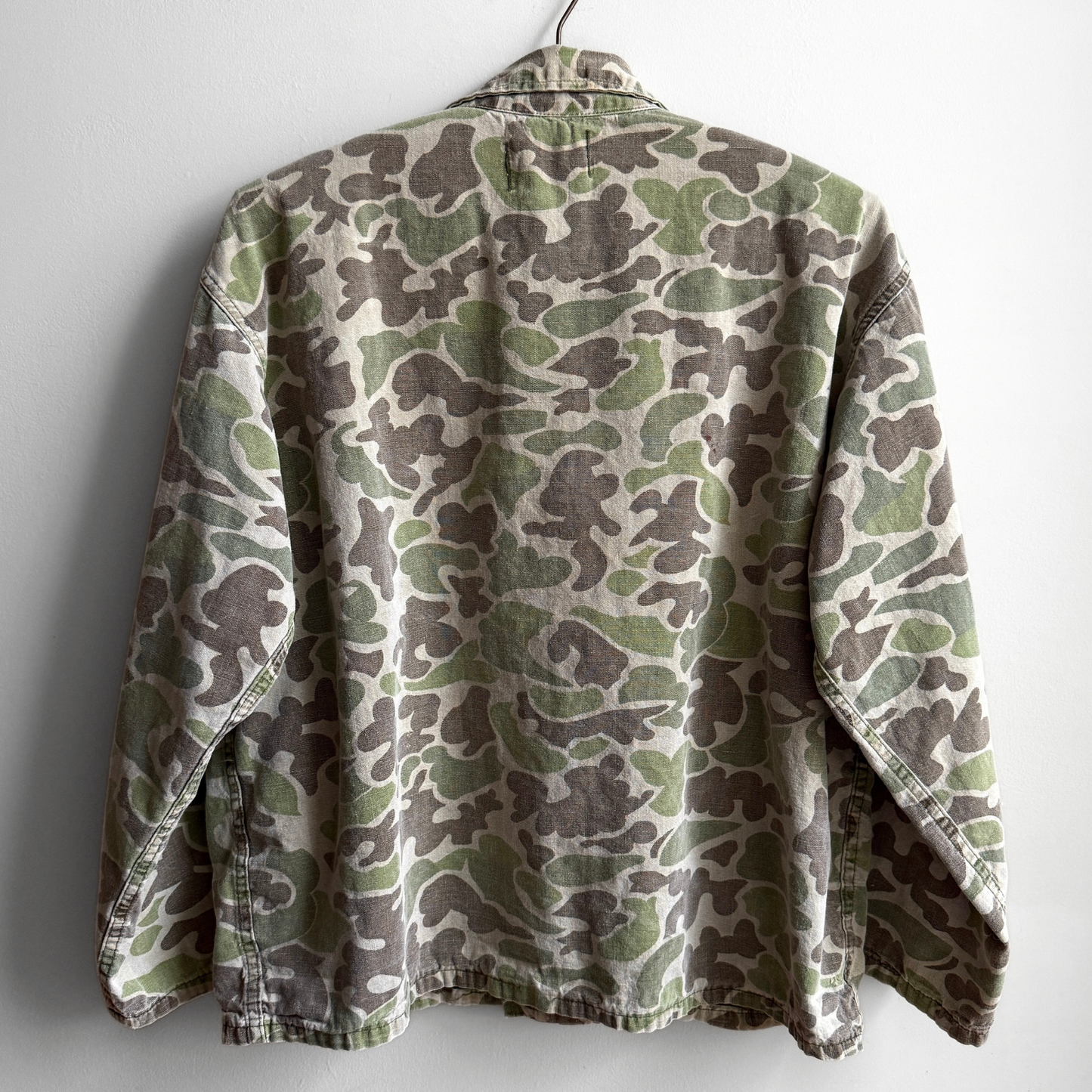 1960s Duck Camouflage Hunting Jacket