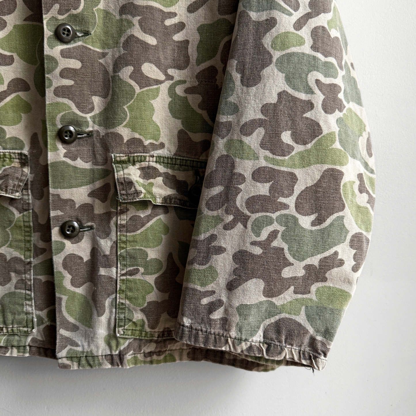 1960s Duck Camouflage Hunting Jacket