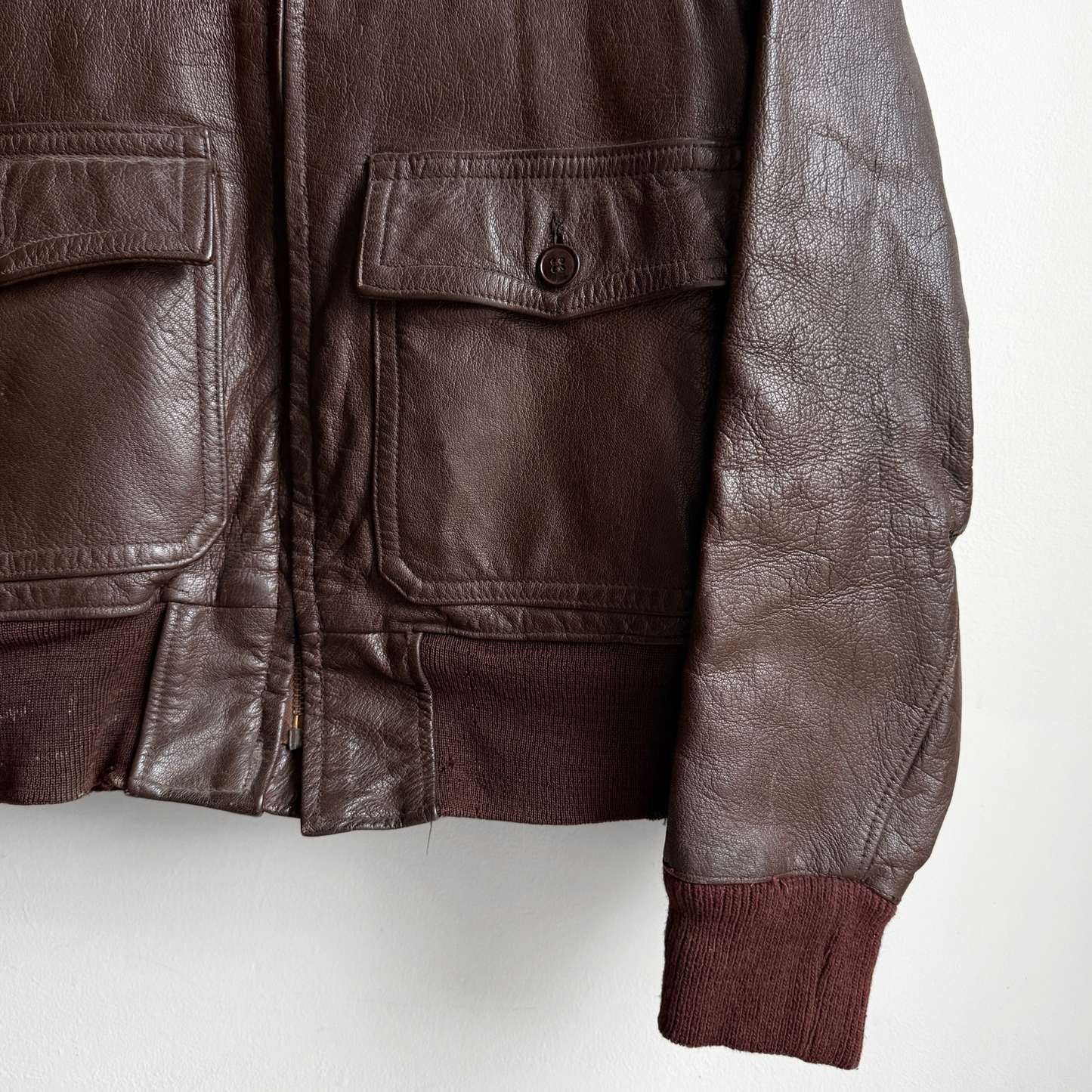 1950s Civilian G-1 Leather Flight Jacket