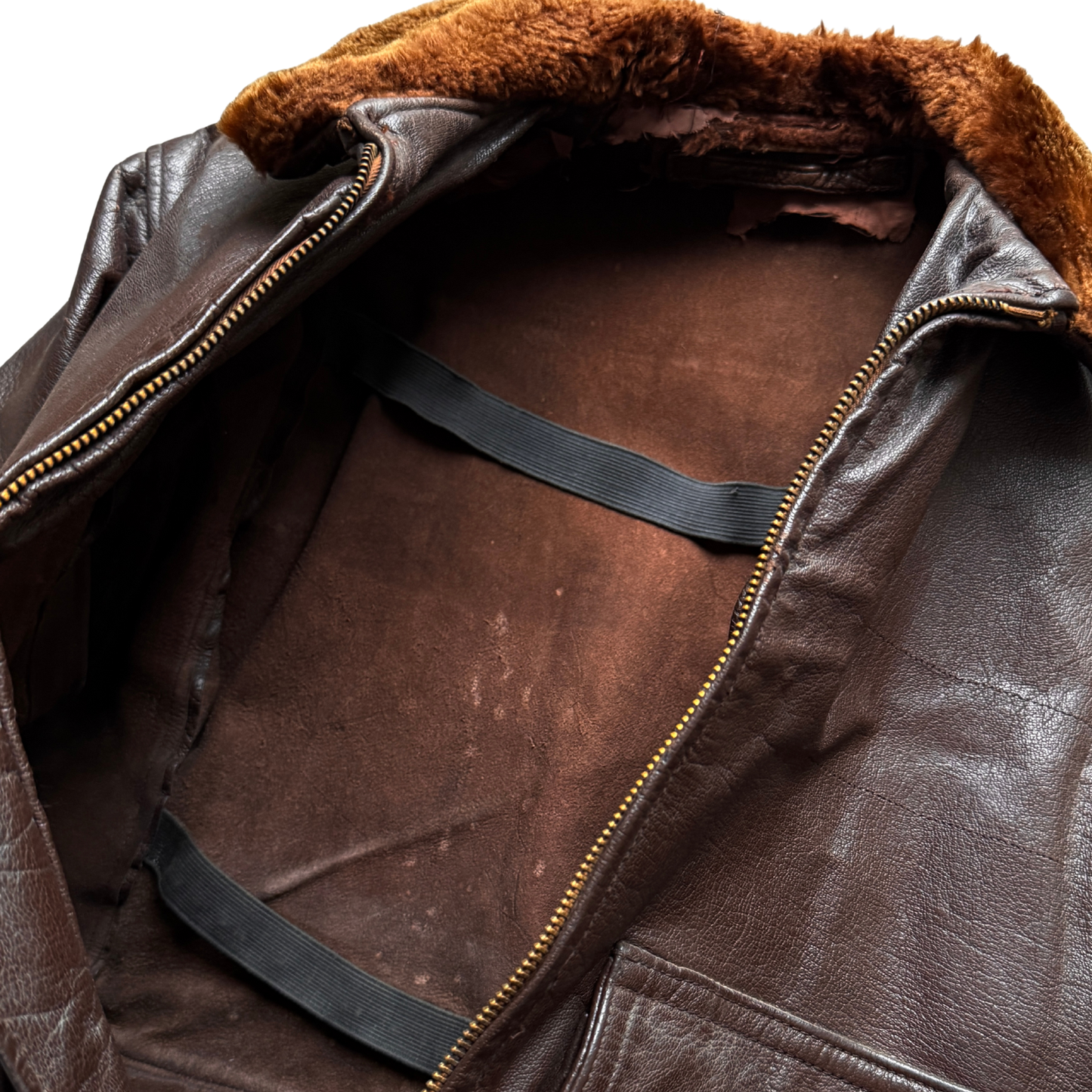 1950s Civilian G-1 Leather Flight Jacket