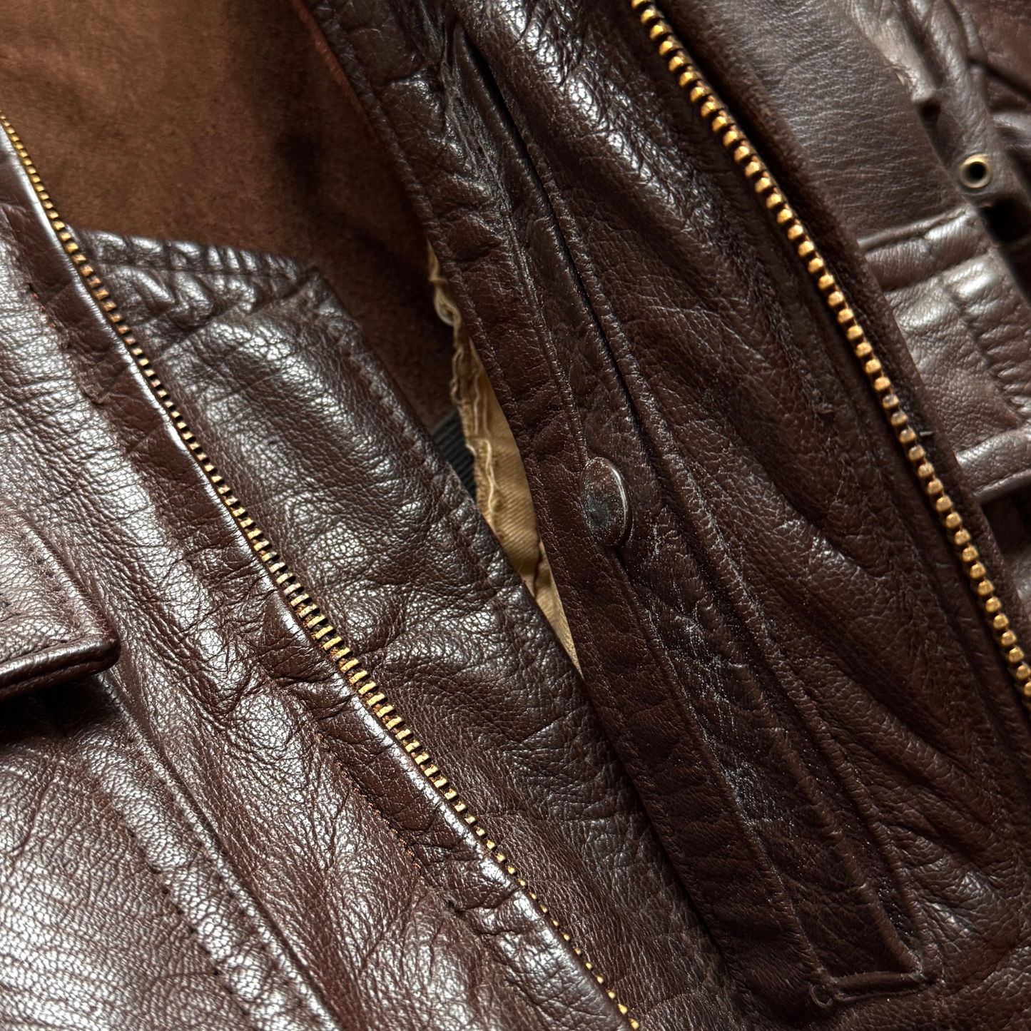 1950s Civilian G-1 Leather Flight Jacket