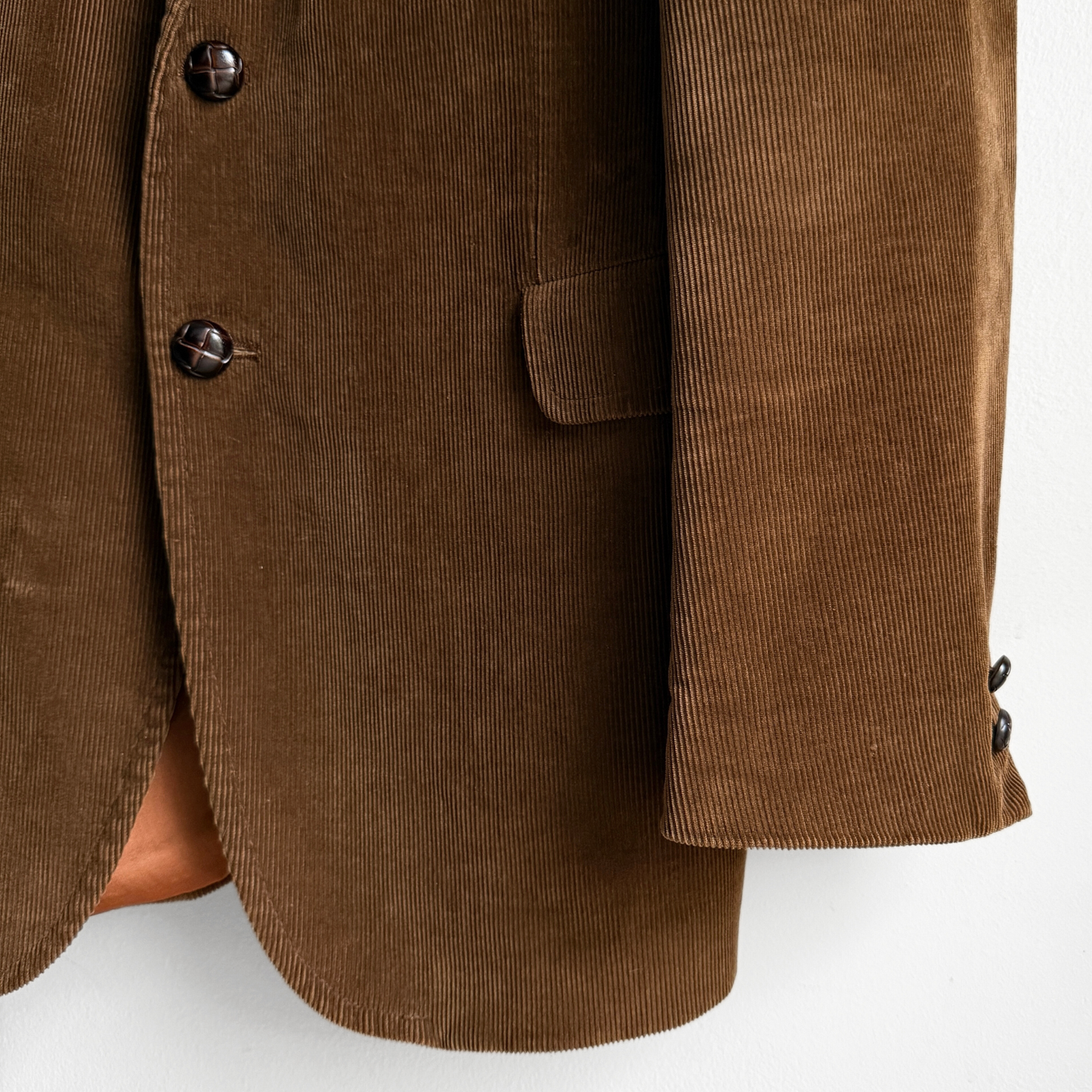 1970s Brown Corduroy Blazer Jacket