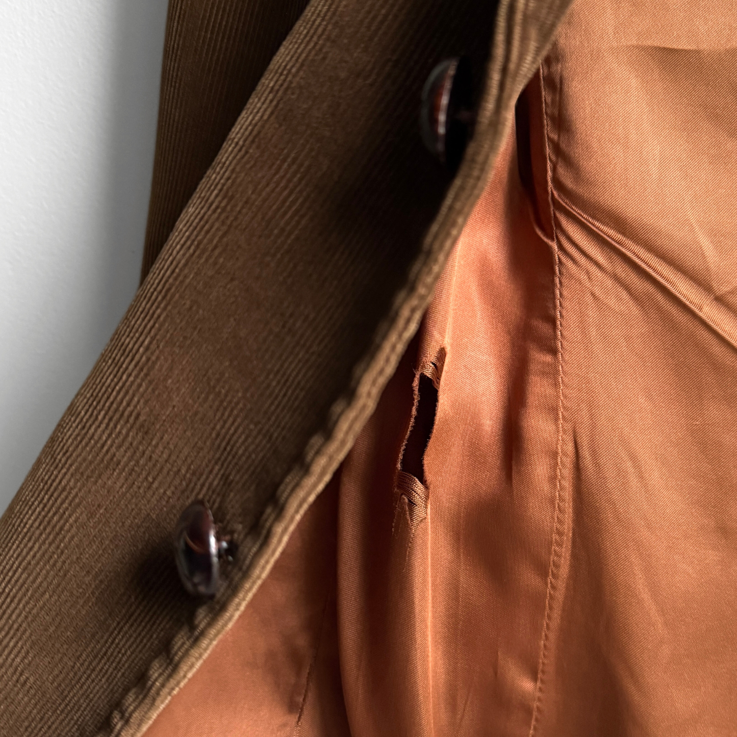 1970s Brown Corduroy Blazer Jacket