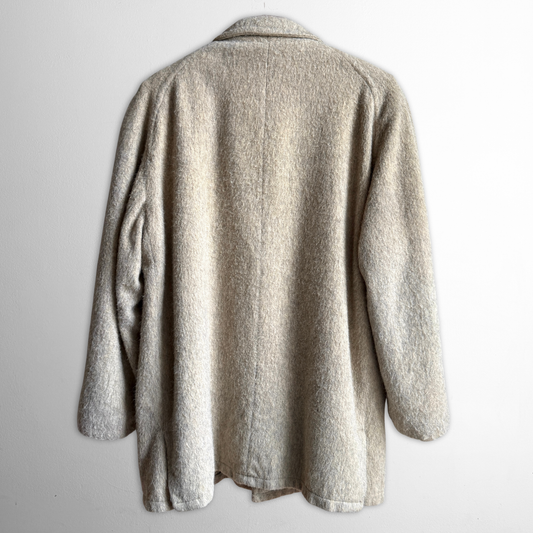 1950s Shaggy Wool Insulated Car Coat